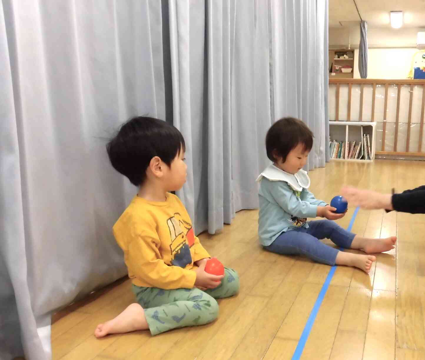 きりん組（2歳児）さんの様子