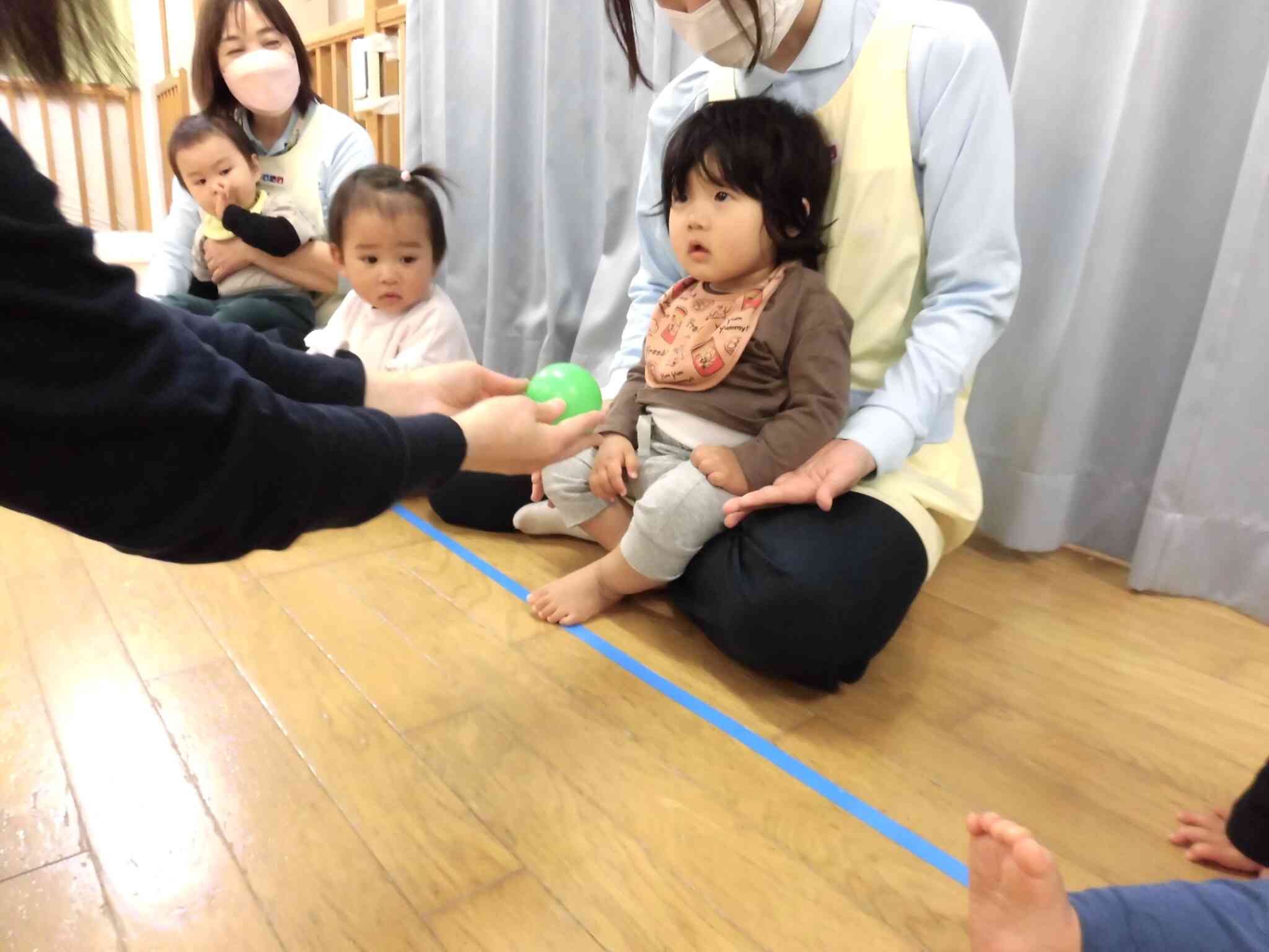 ちょっと緊張気味？