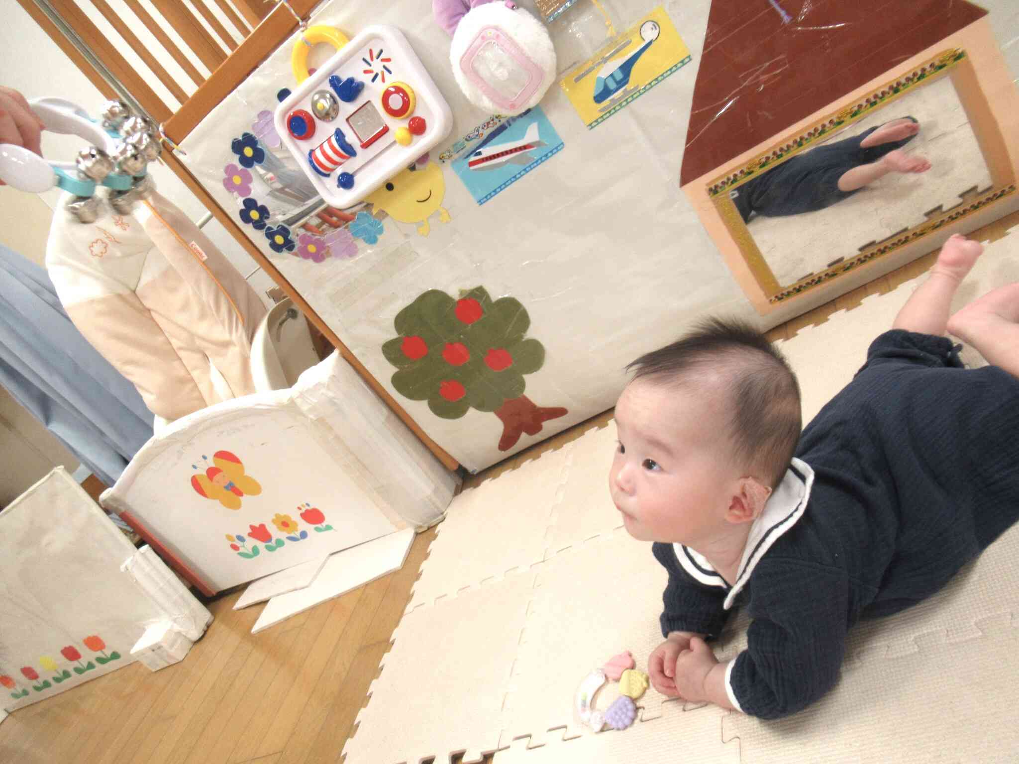 うさぎ組（0歳児）さんの様子