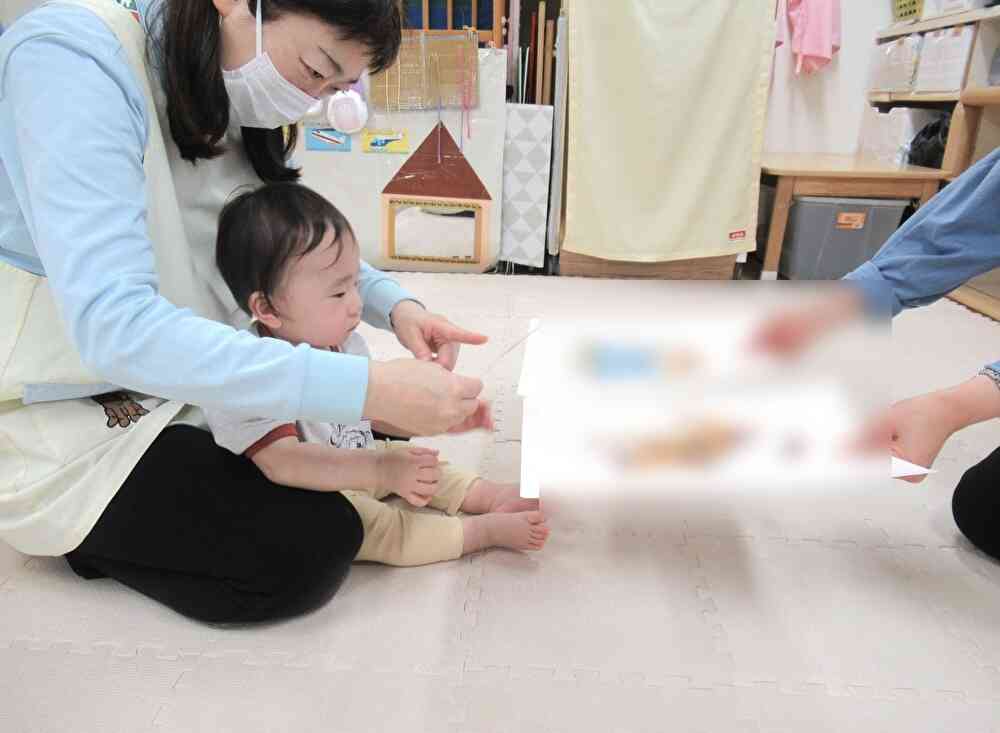 うさぎ組（0歳児）さんの様子