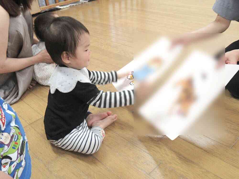 ぱんだ組（1歳児）さんの様子
