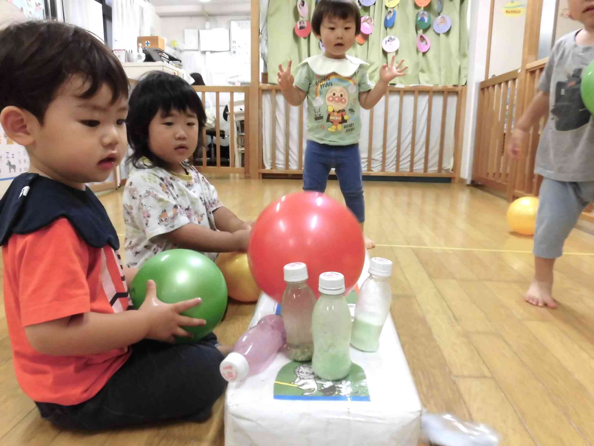 6/9 室内で体を動かしました！