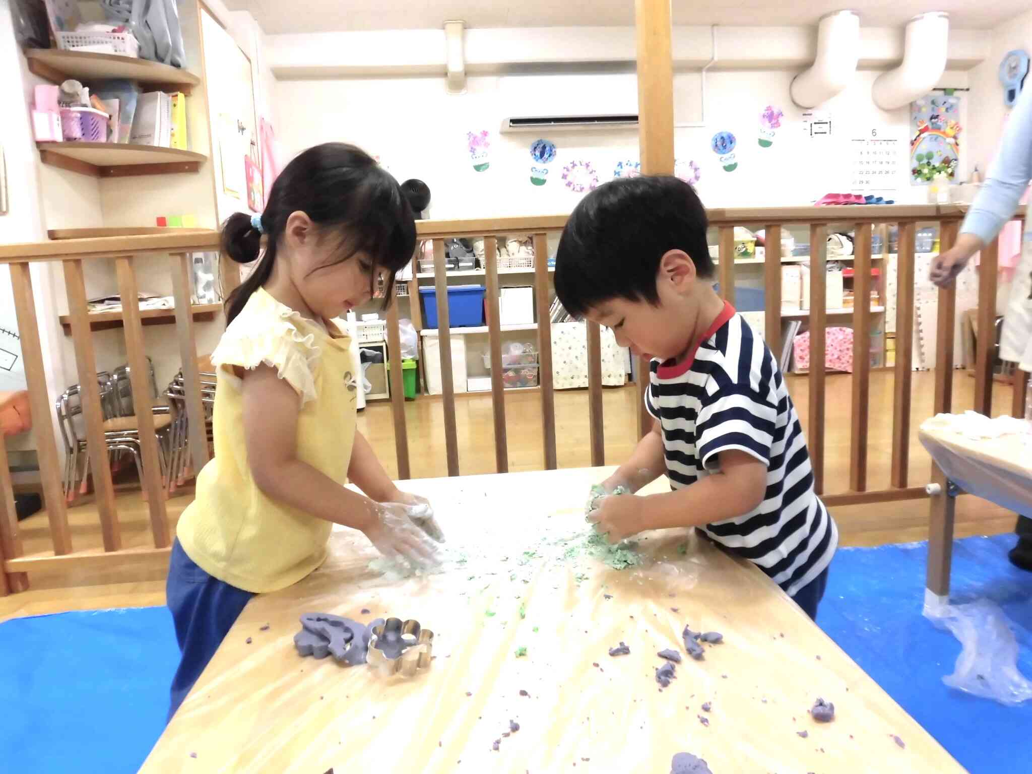 きりん組（2歳児）さんの様子