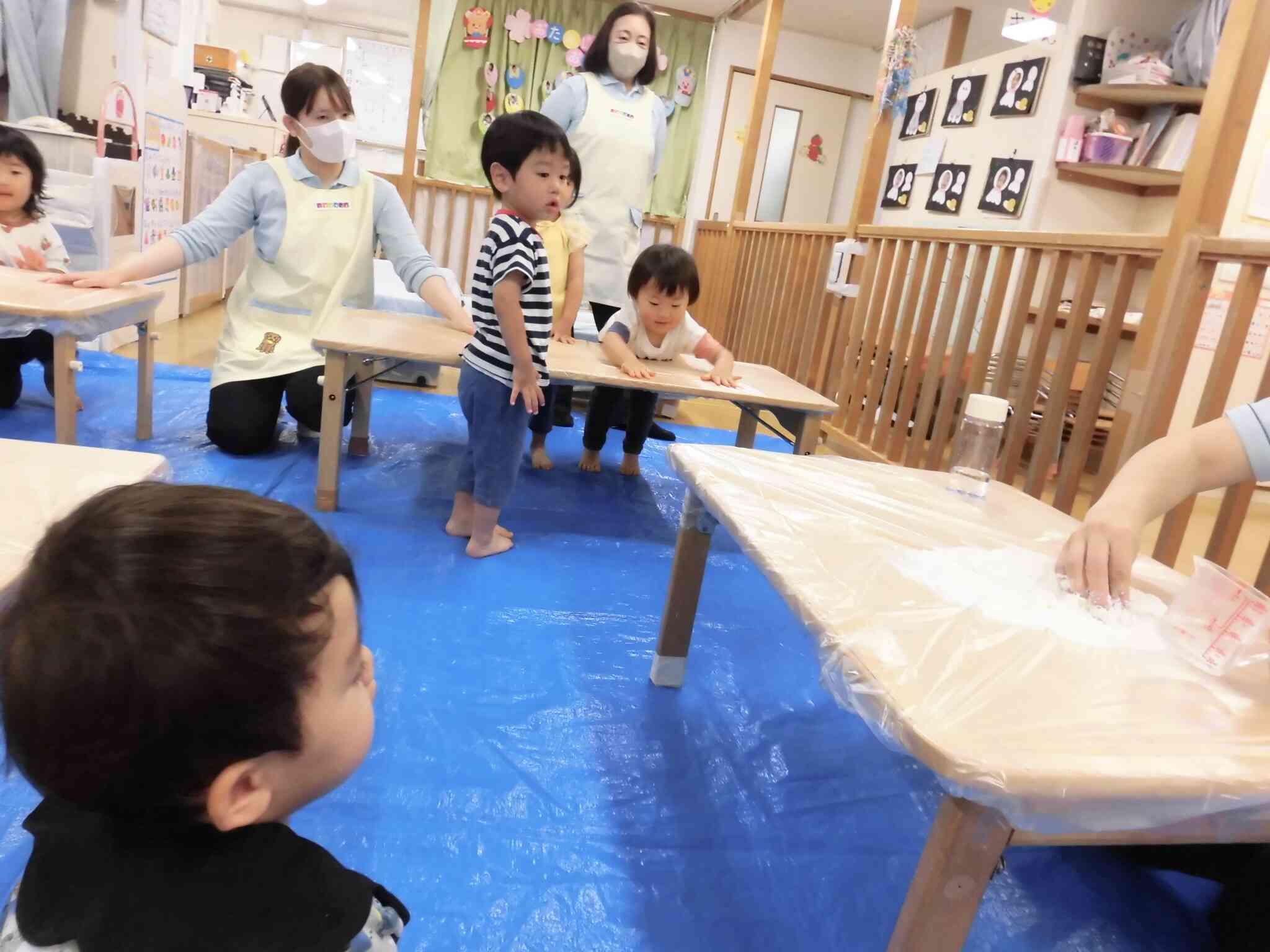 給食の先生にみんな大注目!!
