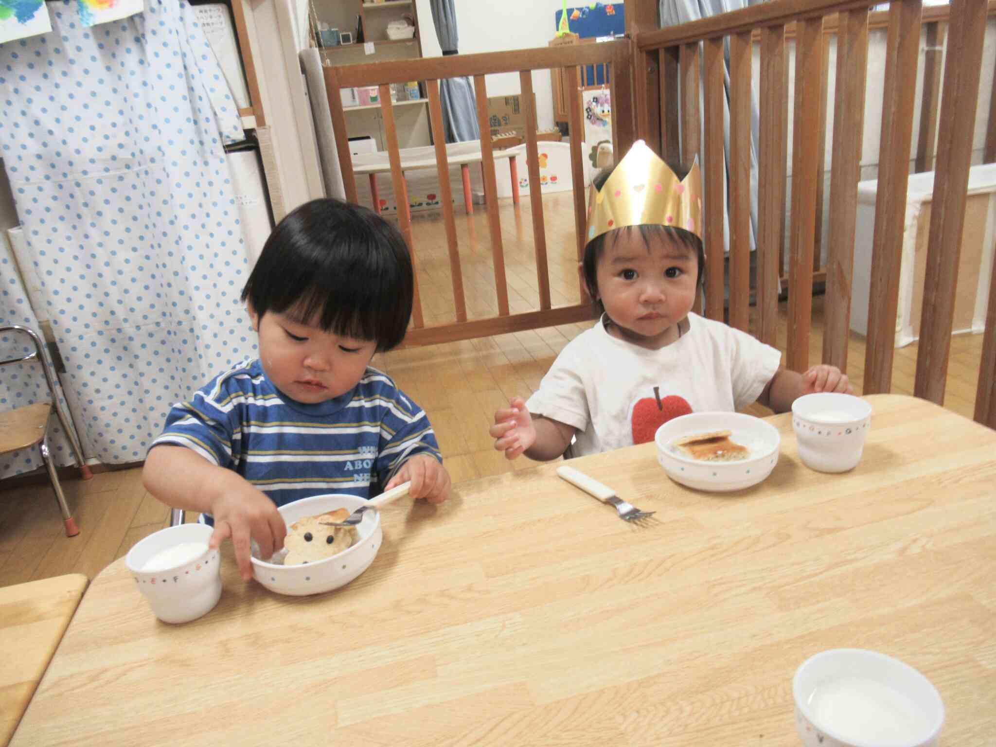 お誕生日ケーキの中に宇宙人！？