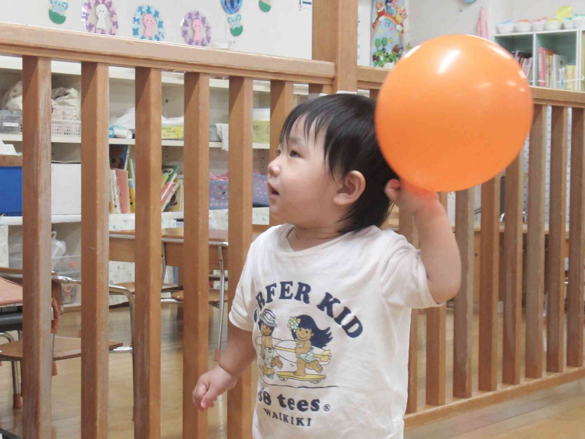7/10 ぱんだ組（1歳児）さんの活動の様子