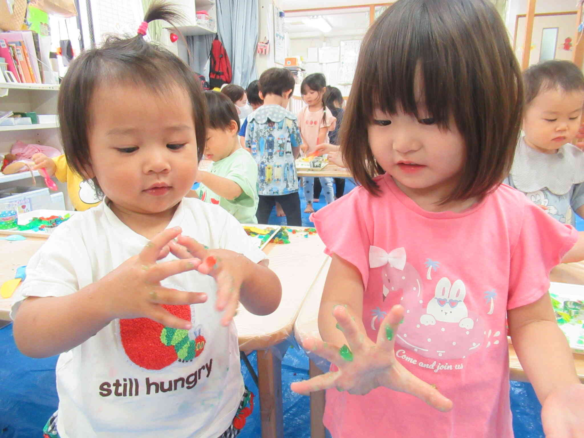ぱんだ組（1歳児）さんの様子
