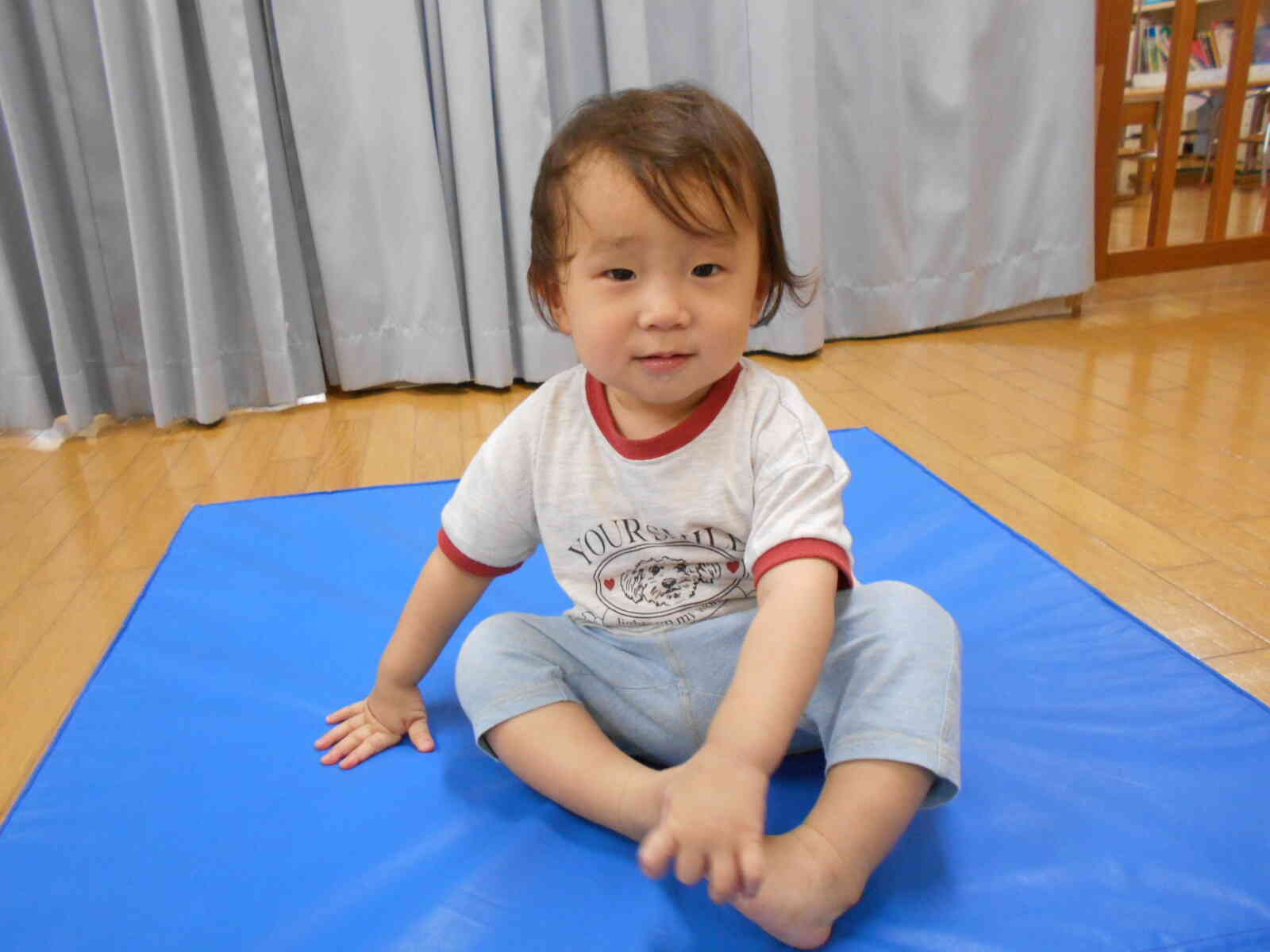 うさぎ組(０歳児)午前中の様子