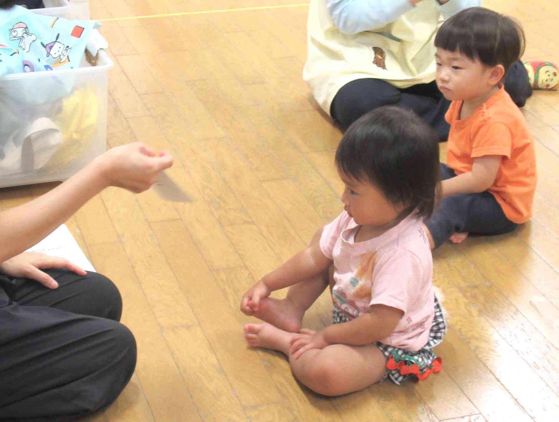 ぱんだ組（1歳児）さんの様子