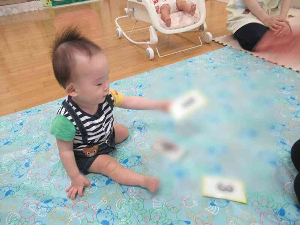 うさぎ組（0歳児）さんの様子
