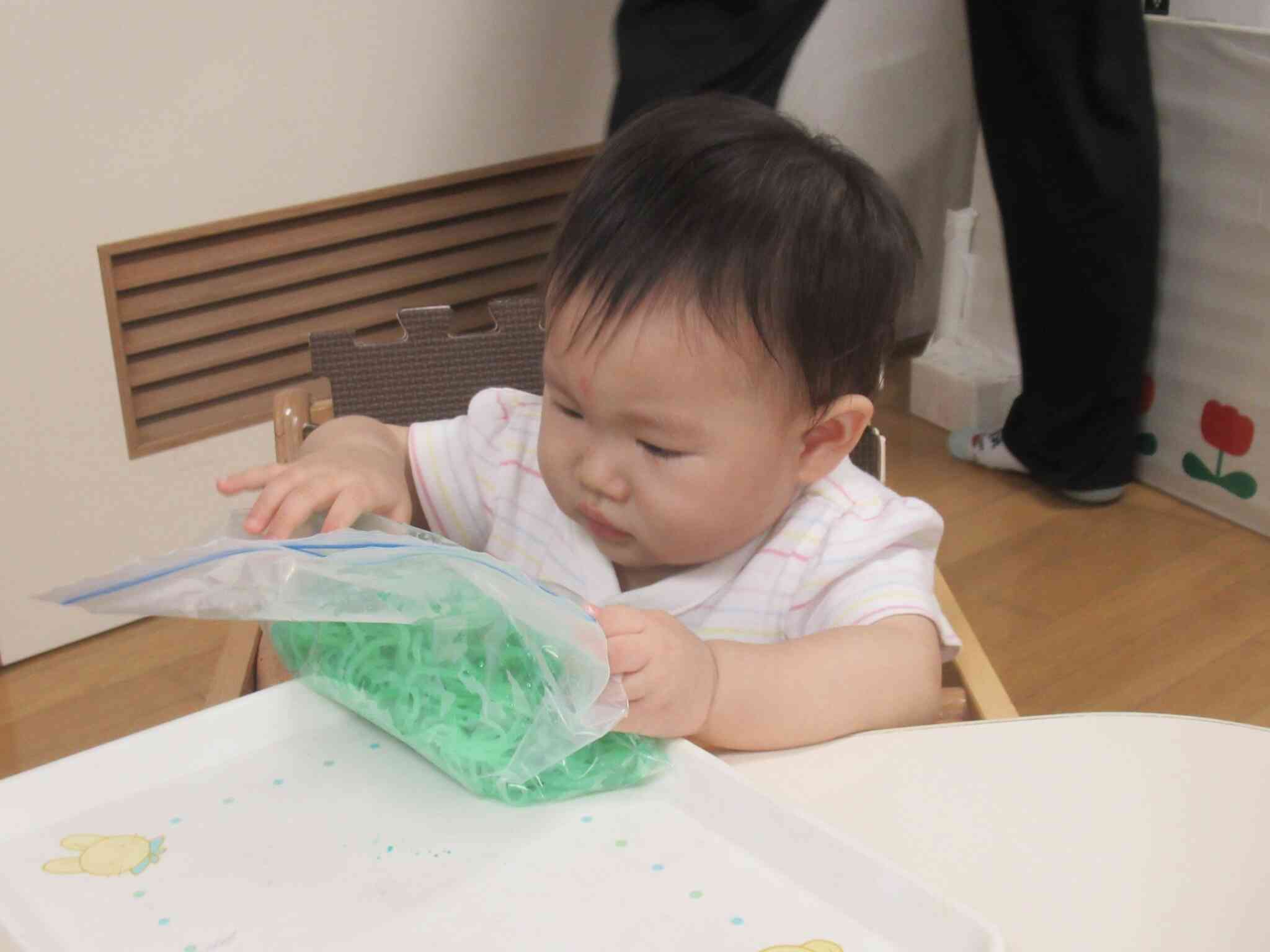 うさぎ組（0歳児）さんの様子