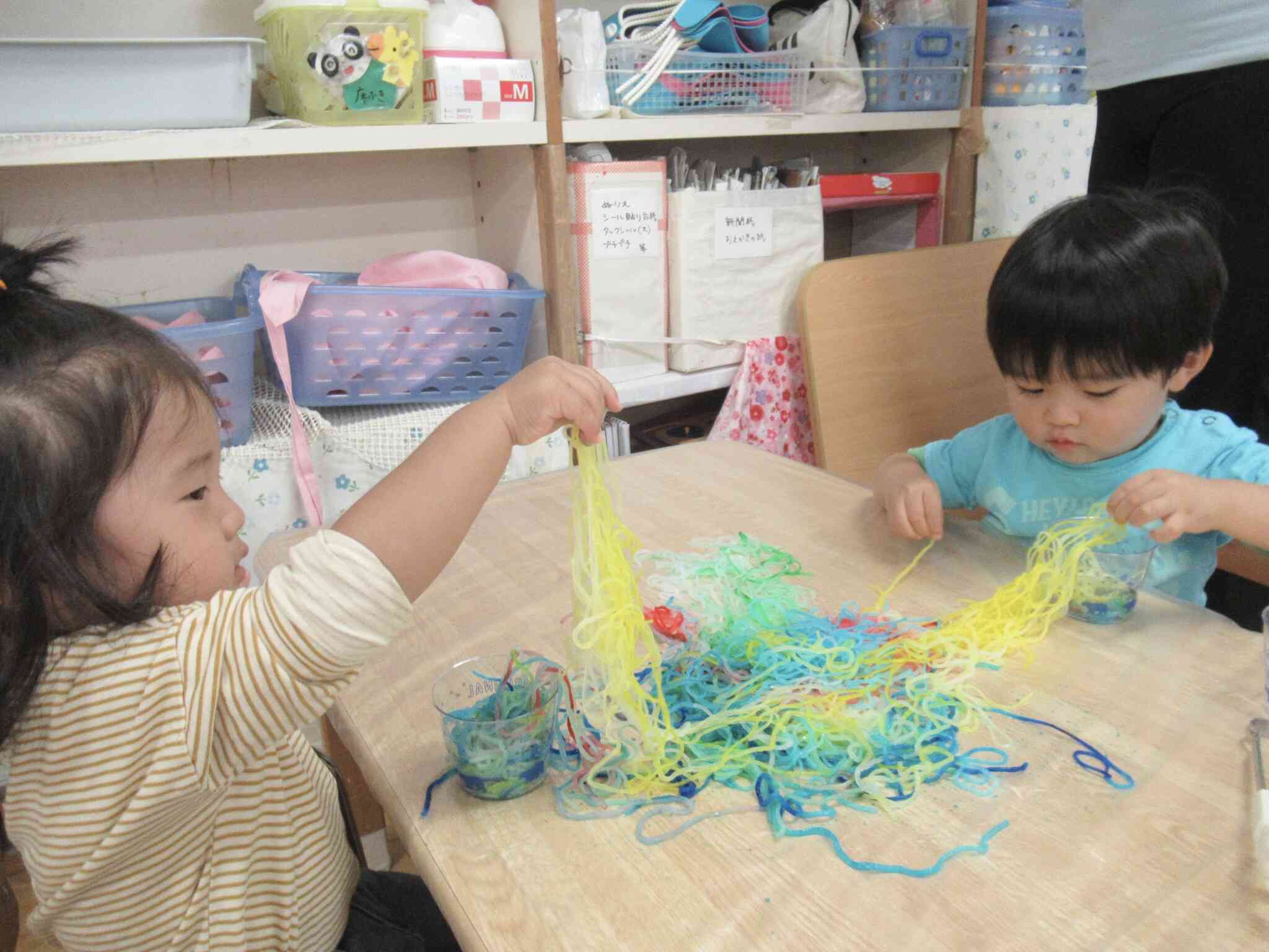 ぱんだ組（1歳児）さんの様子