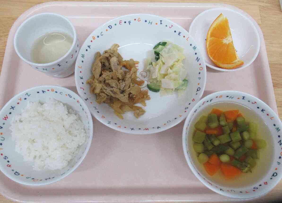 5月12日おもいっきり給食