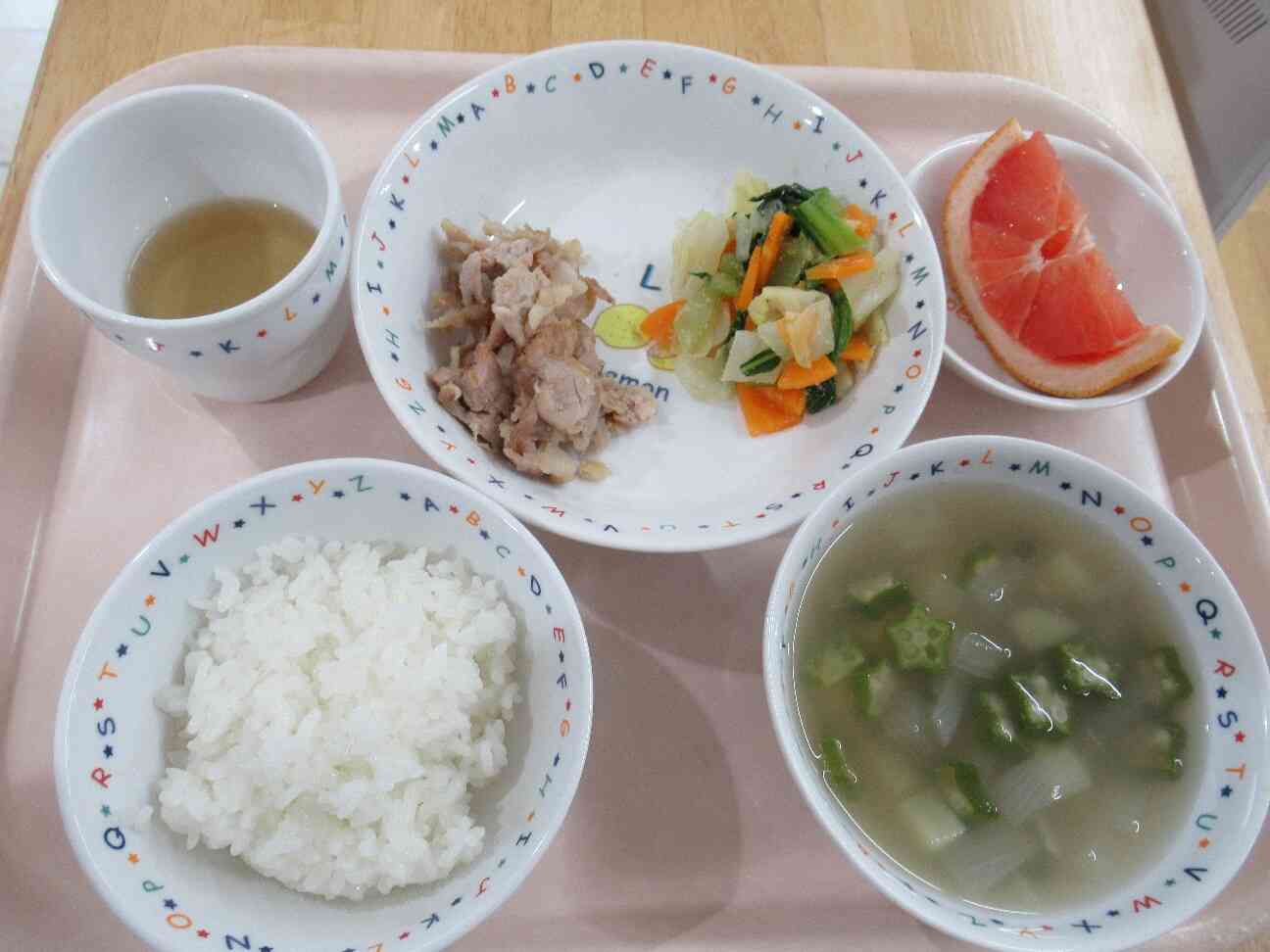 6月10日おもいっきり給食