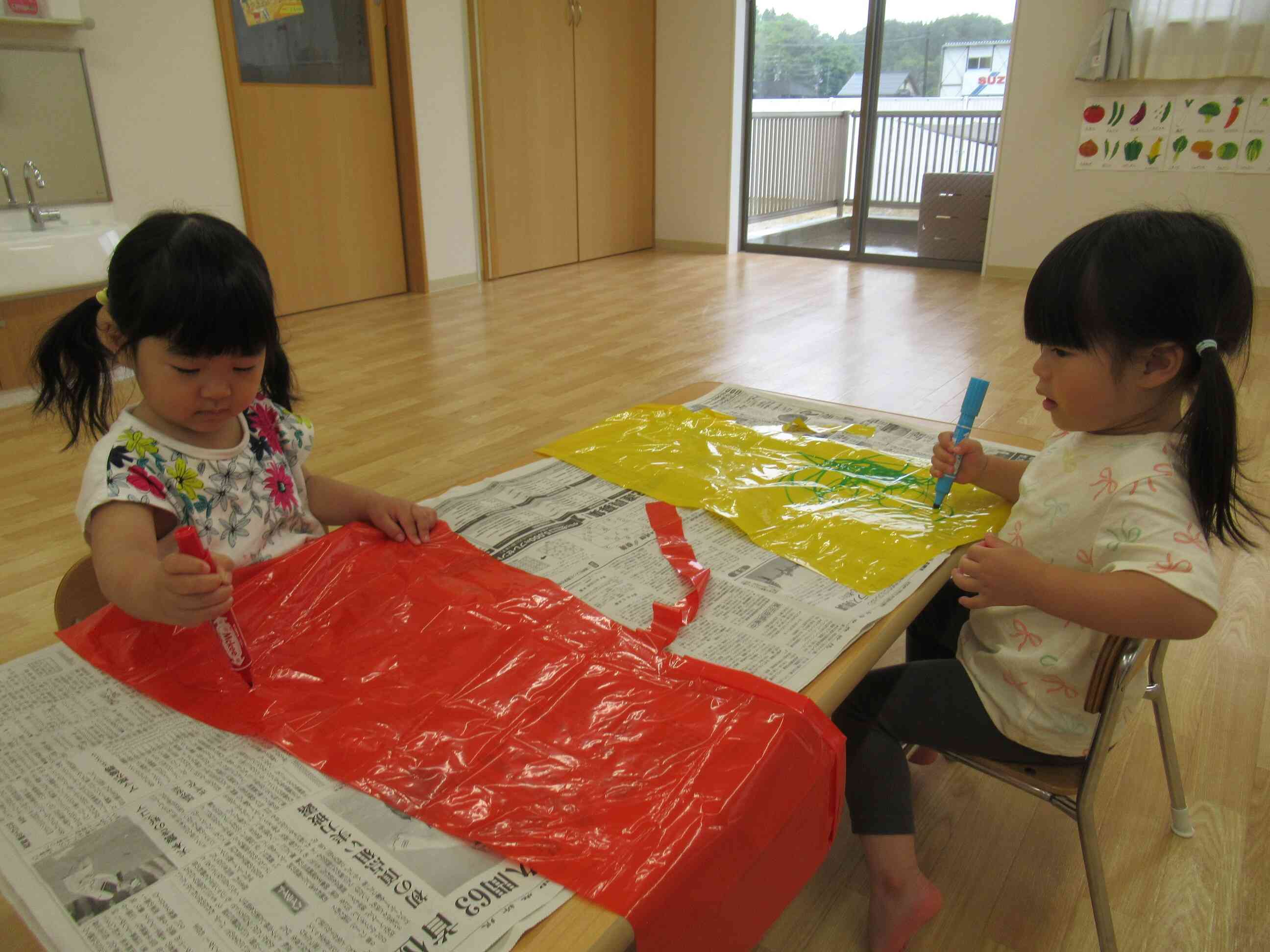 雨の日も楽しいね