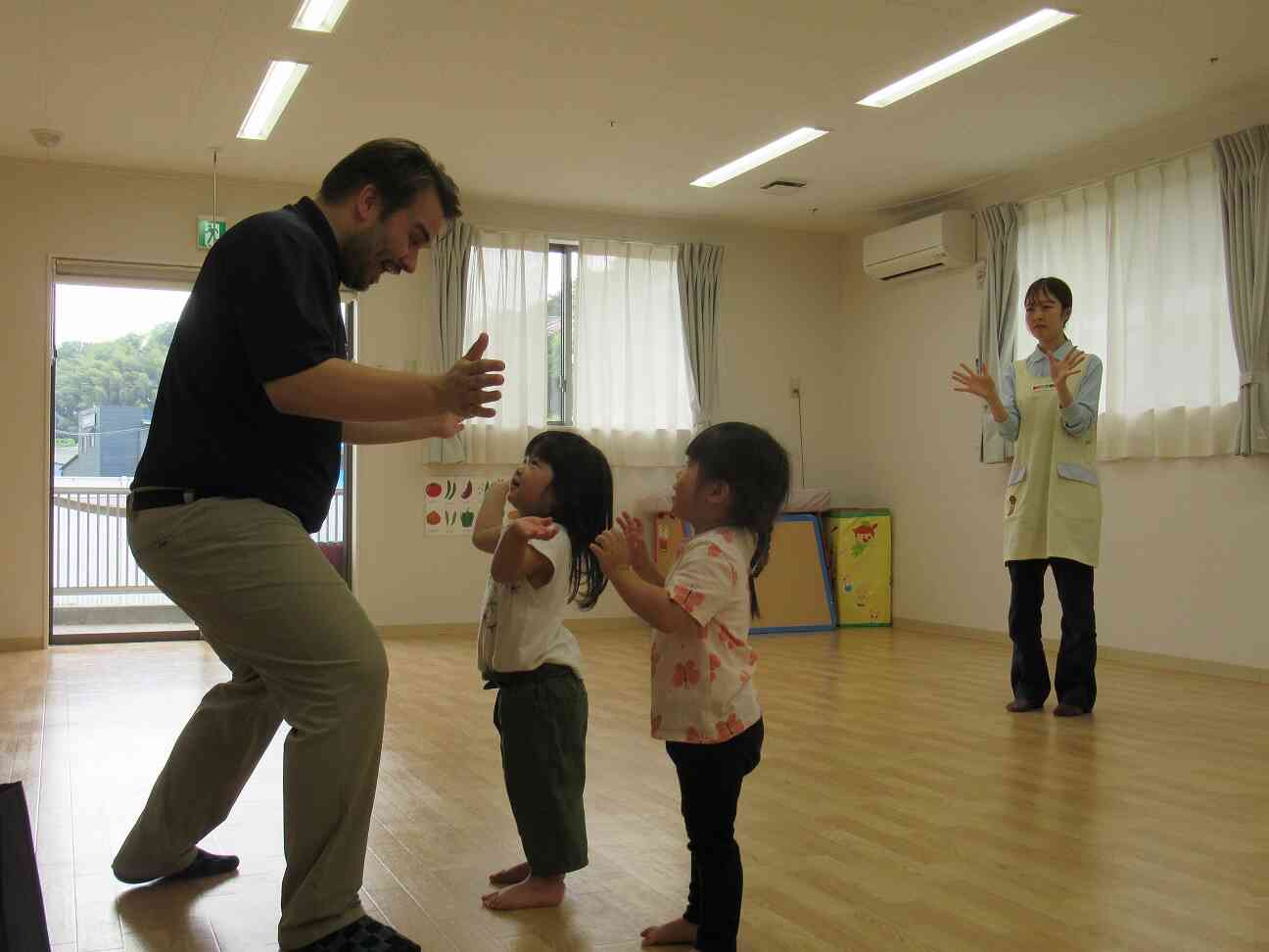 英語遊びをしたよ