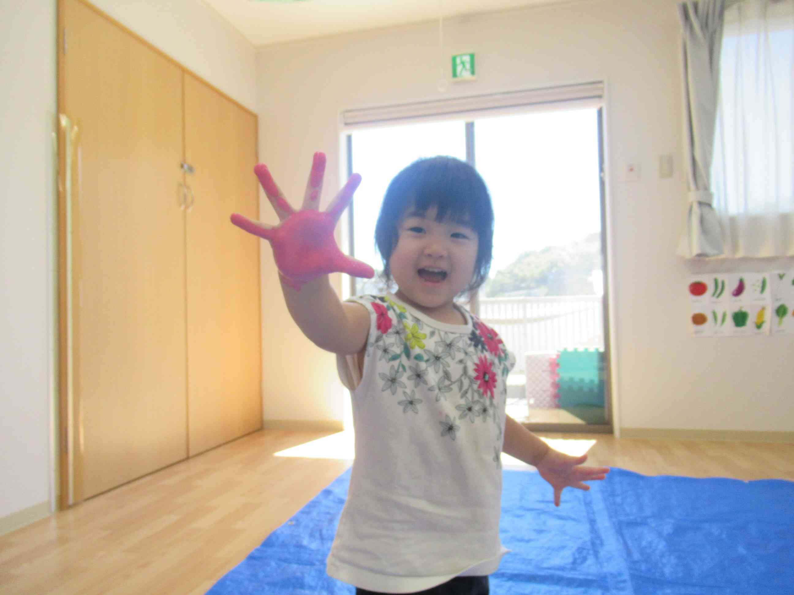 ぴんくになっちゃった