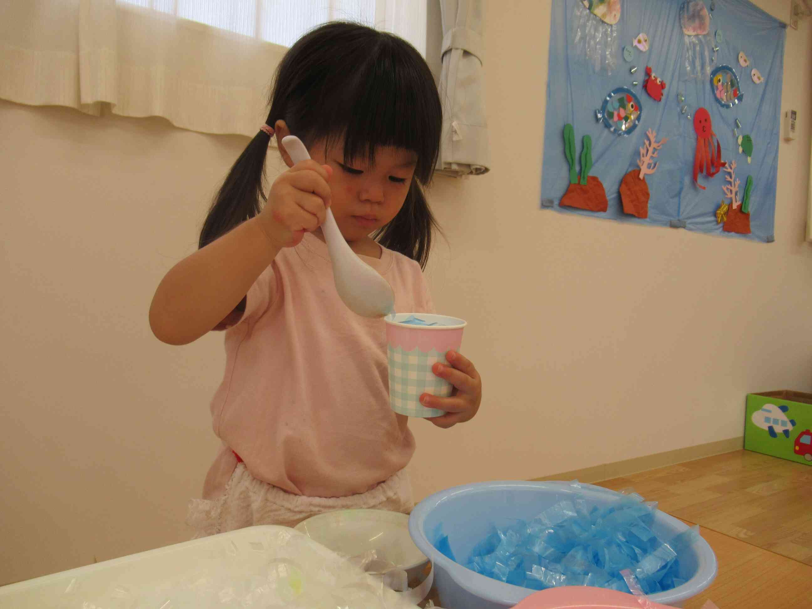こぼれないように。。