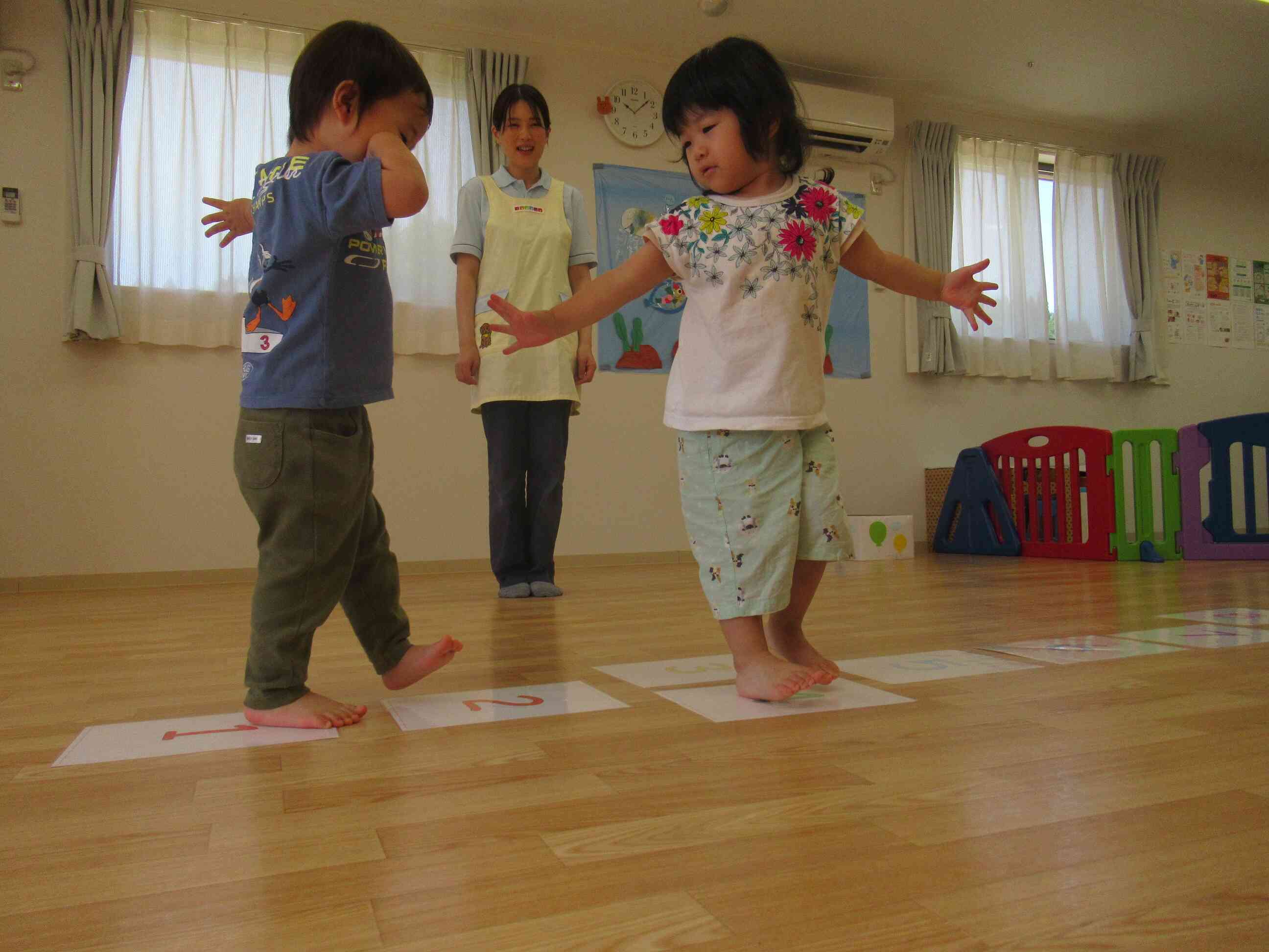 上手にone two three