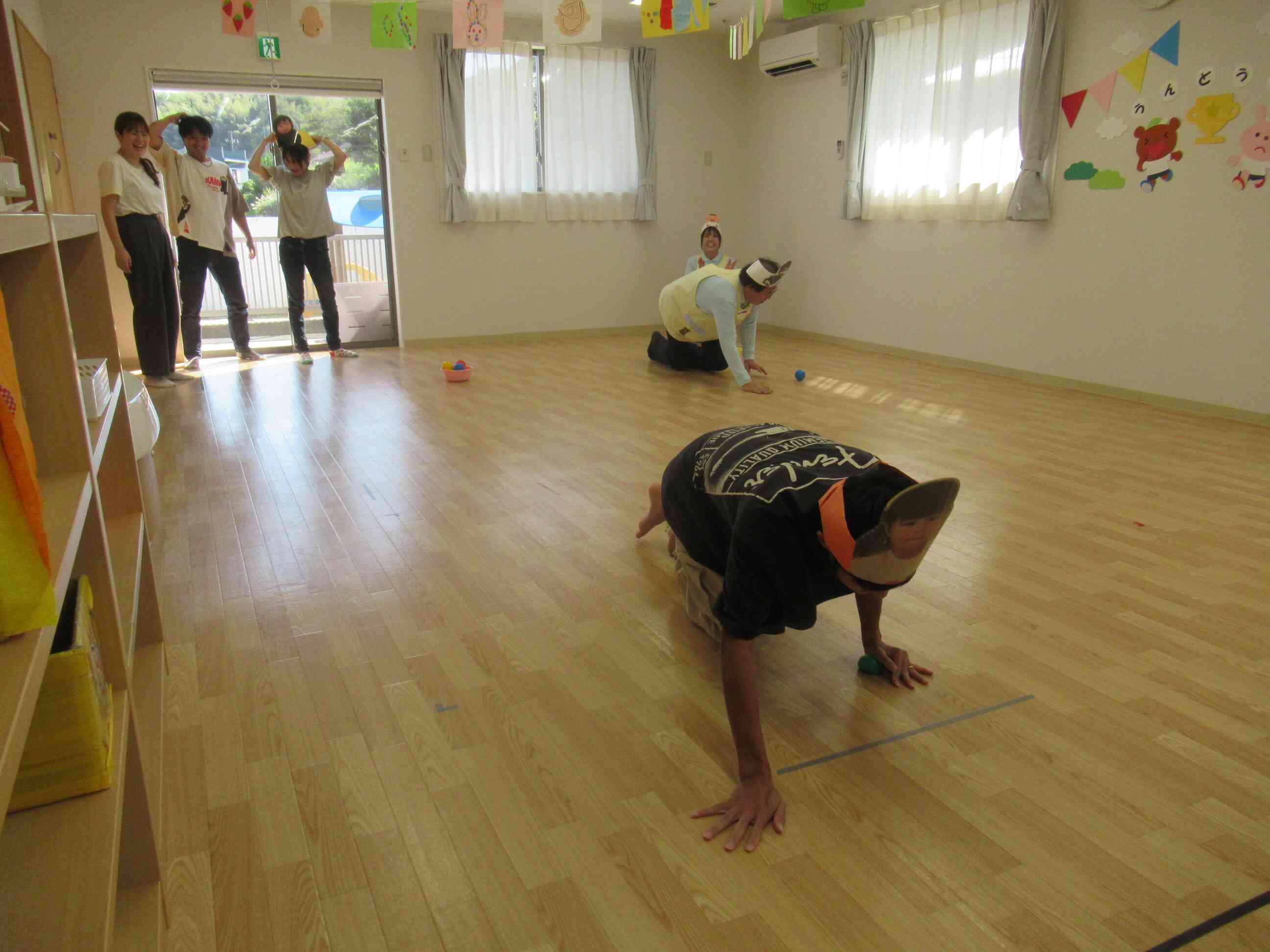 お父さんお母さんもがんばれ！