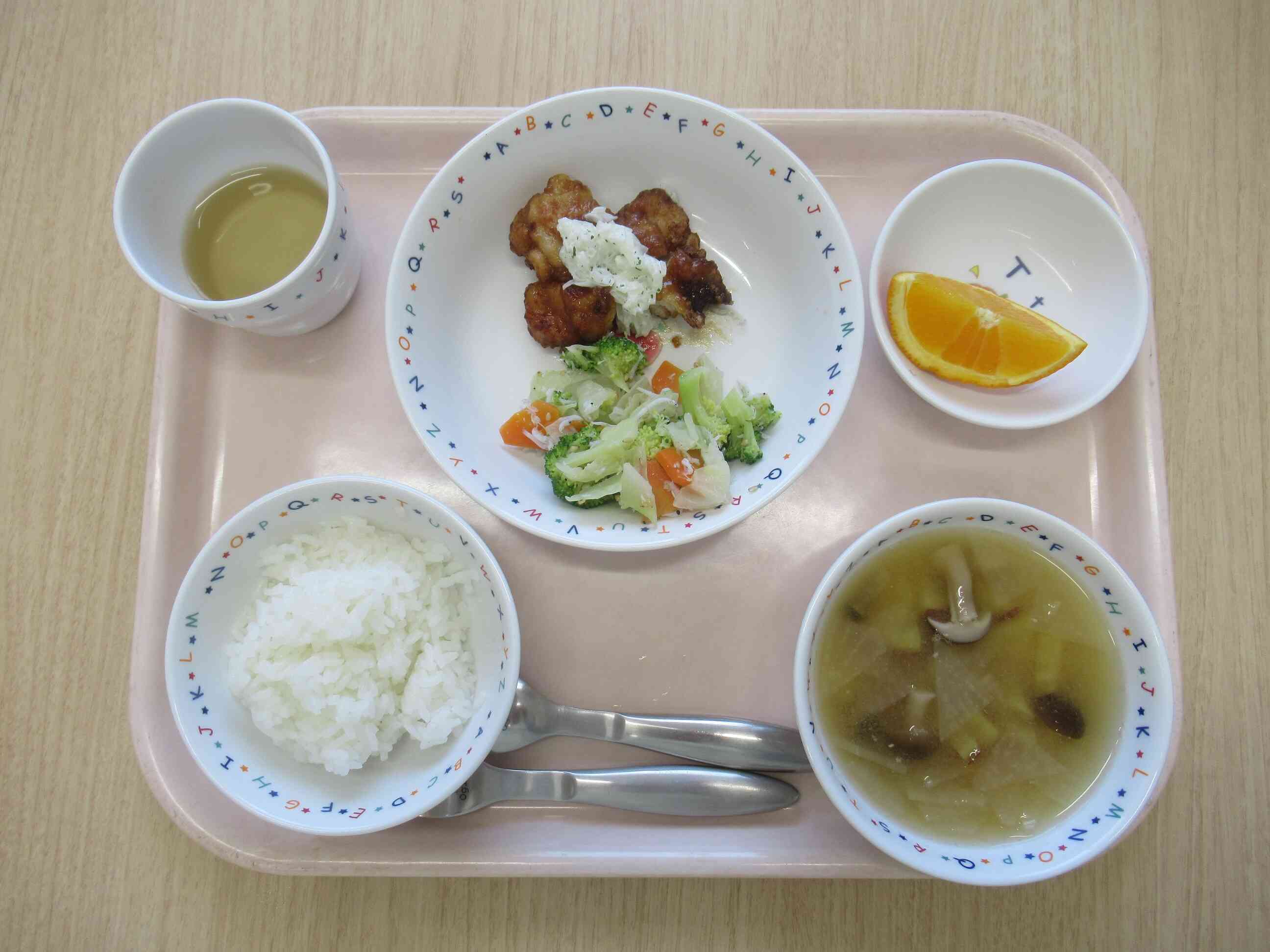 10月7日おもいっきり給食