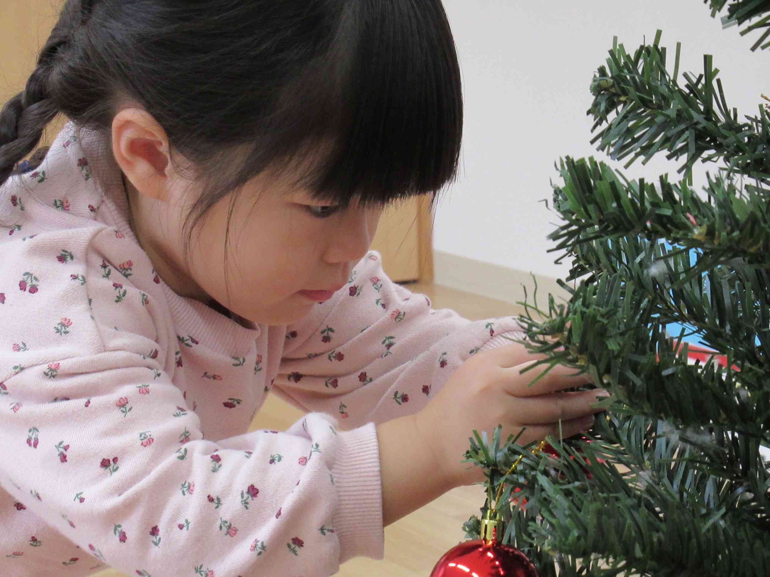 真剣な表情で飾ってます。