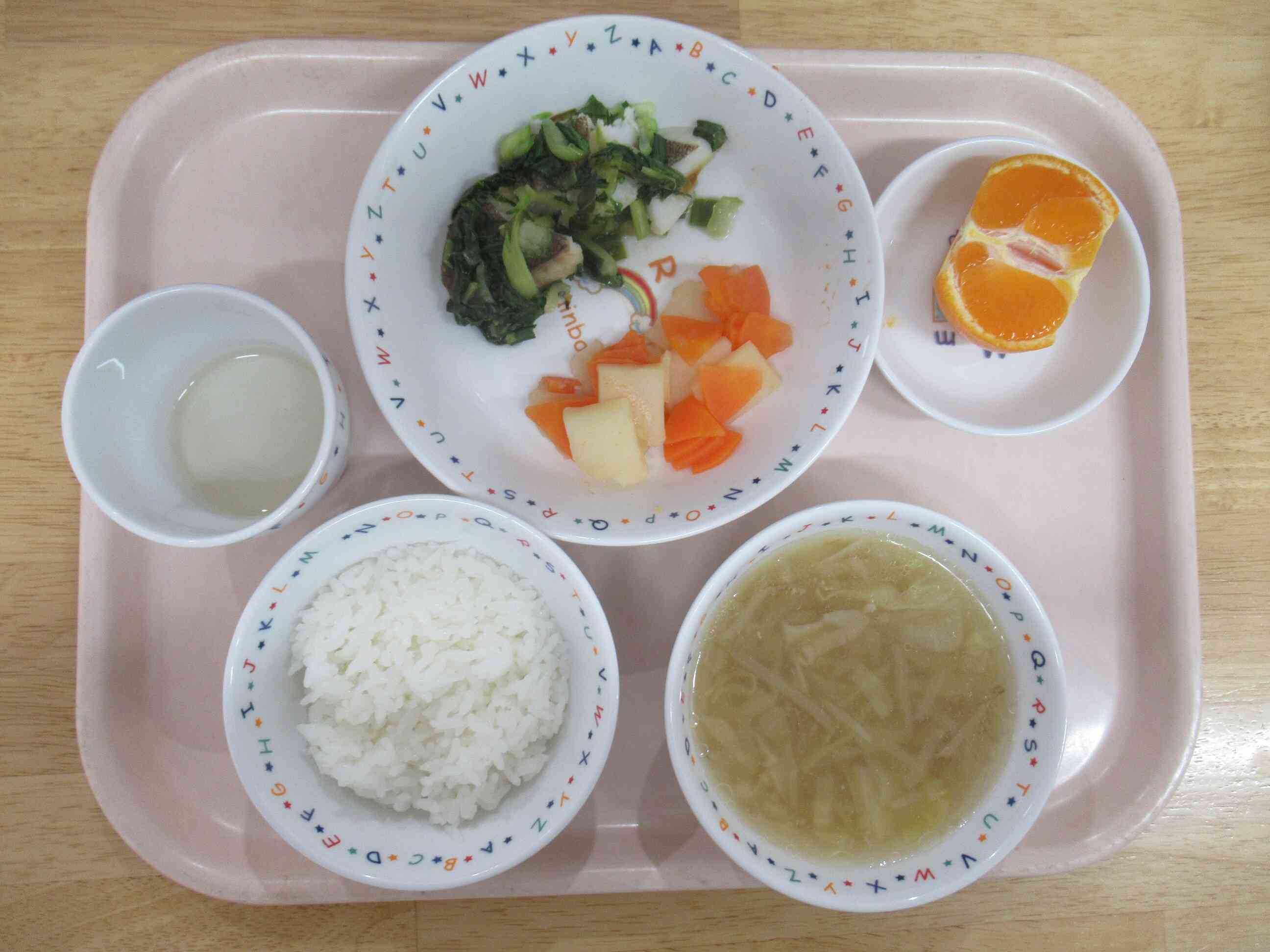 1月14日おもいっきり給食