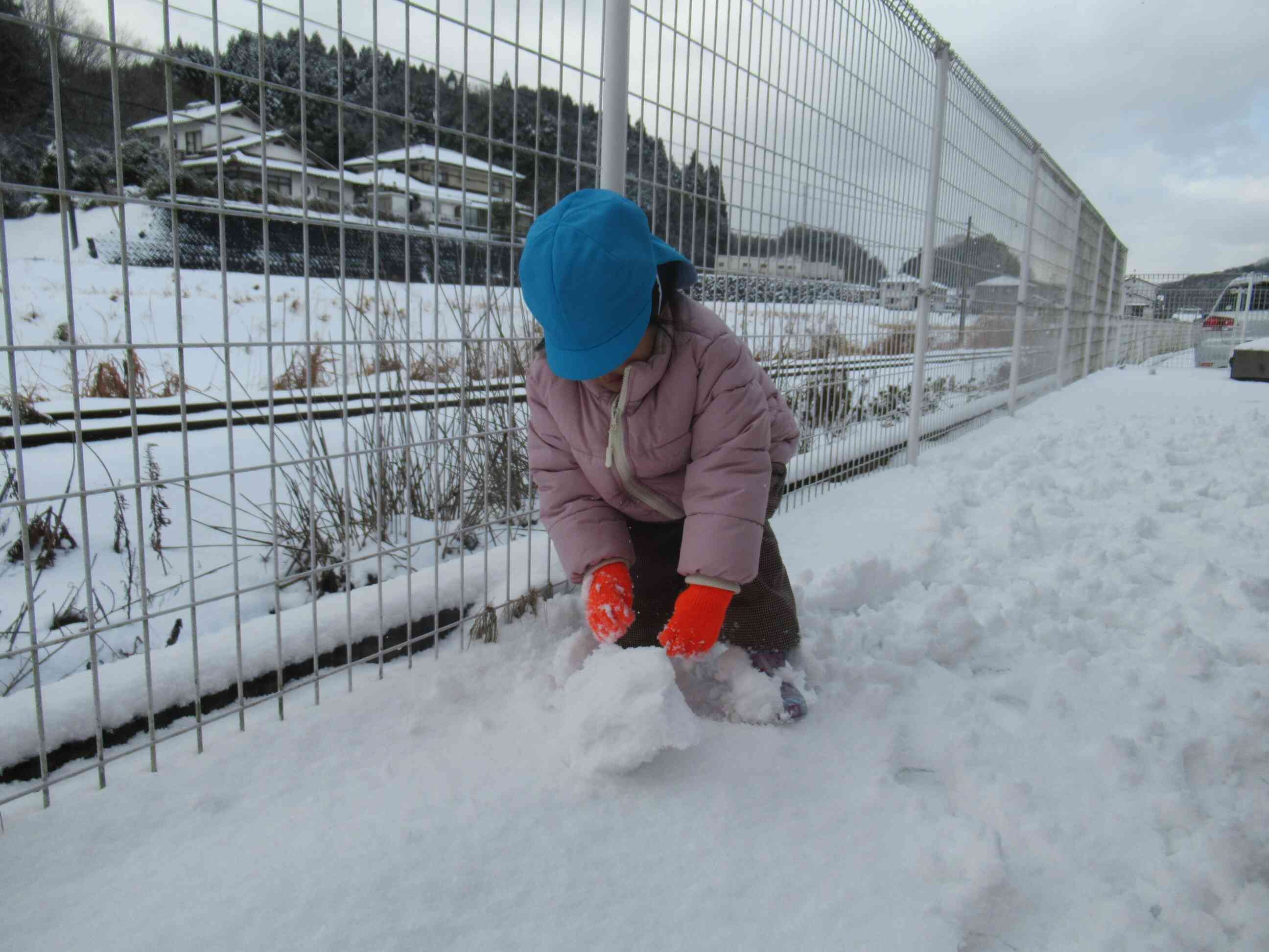 雪だるまを作ろう！