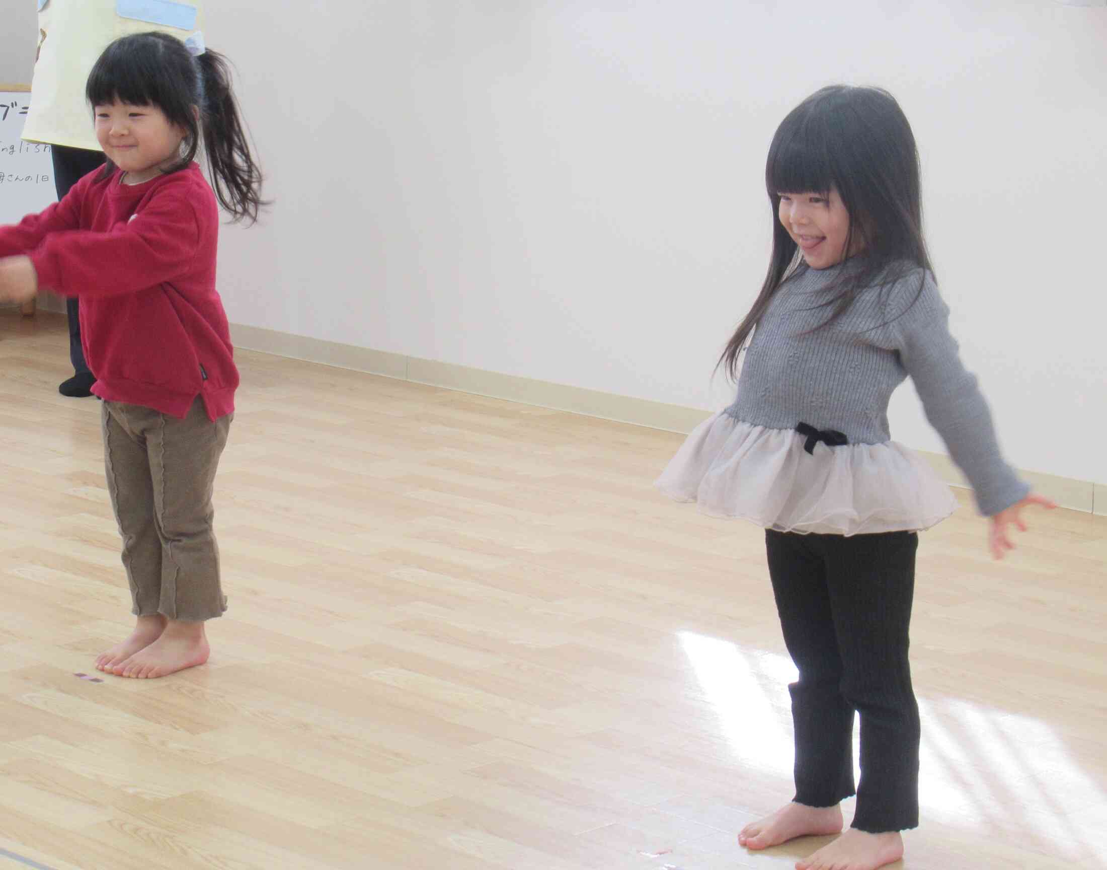 少し恥ずかしかったよ。