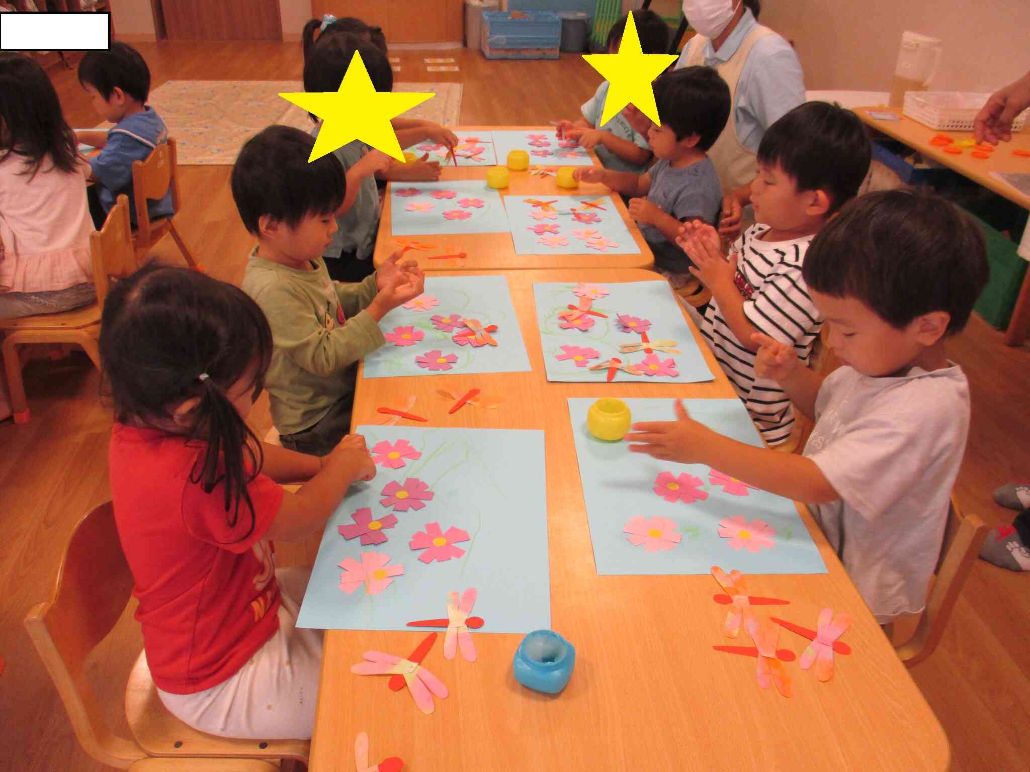 あやのうさうさ組の作成ページです。 2歳児 うさぎ組 秋の製作｜ニチイキッズ美しが丘保育園｜ニチイキッズ