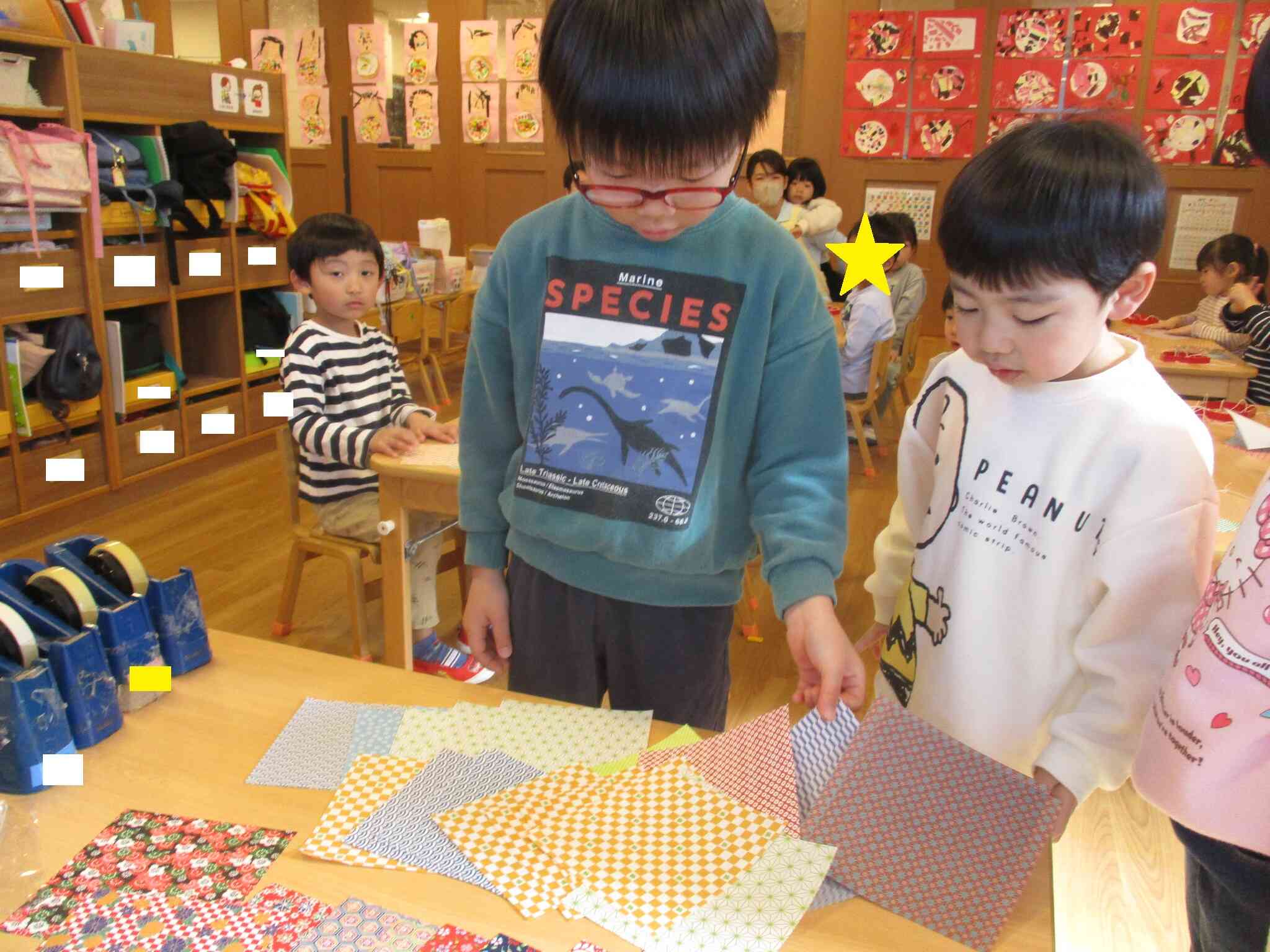 吊るしびなを作りました！