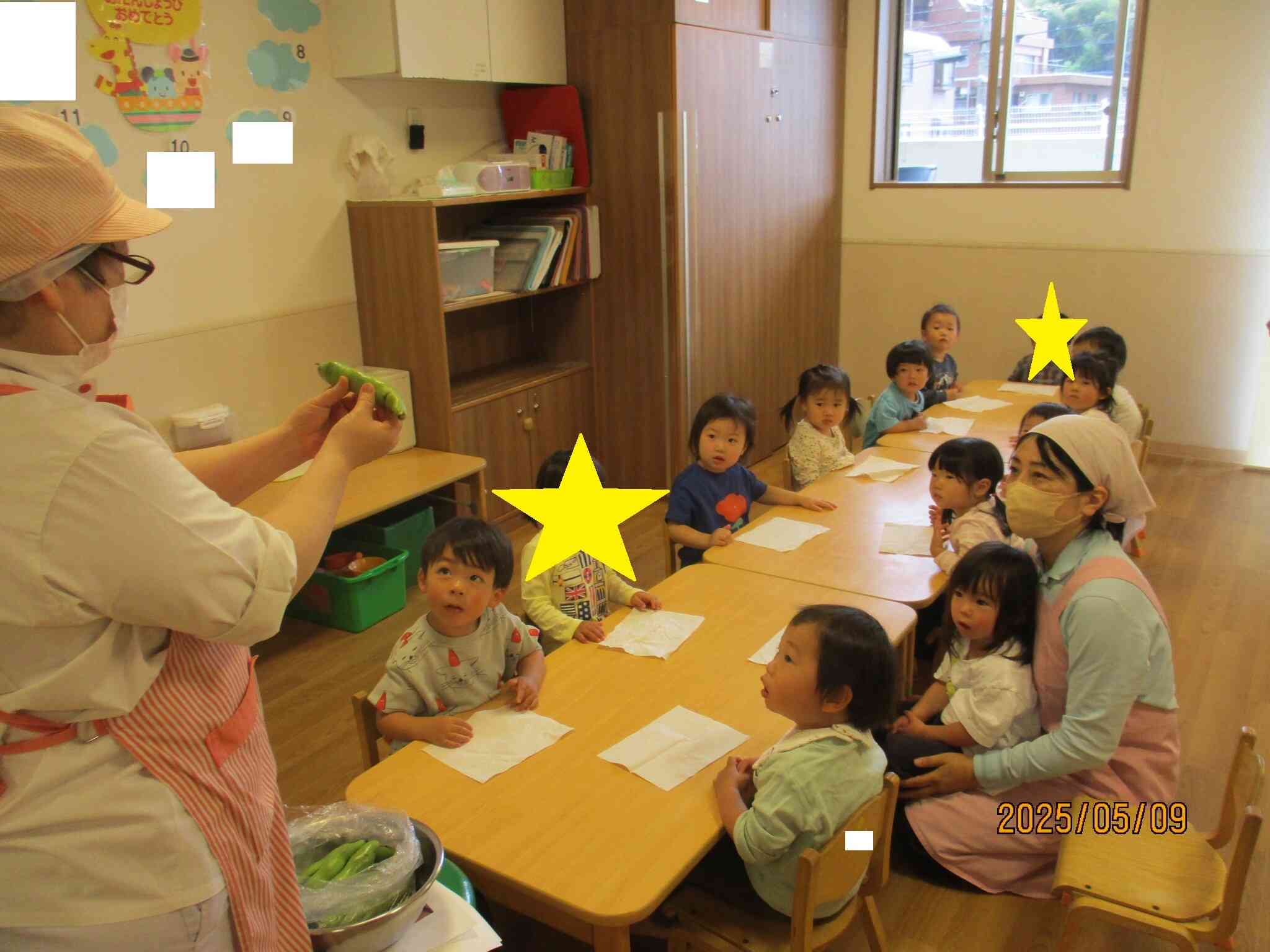 2歳児　うさぎ組　食育