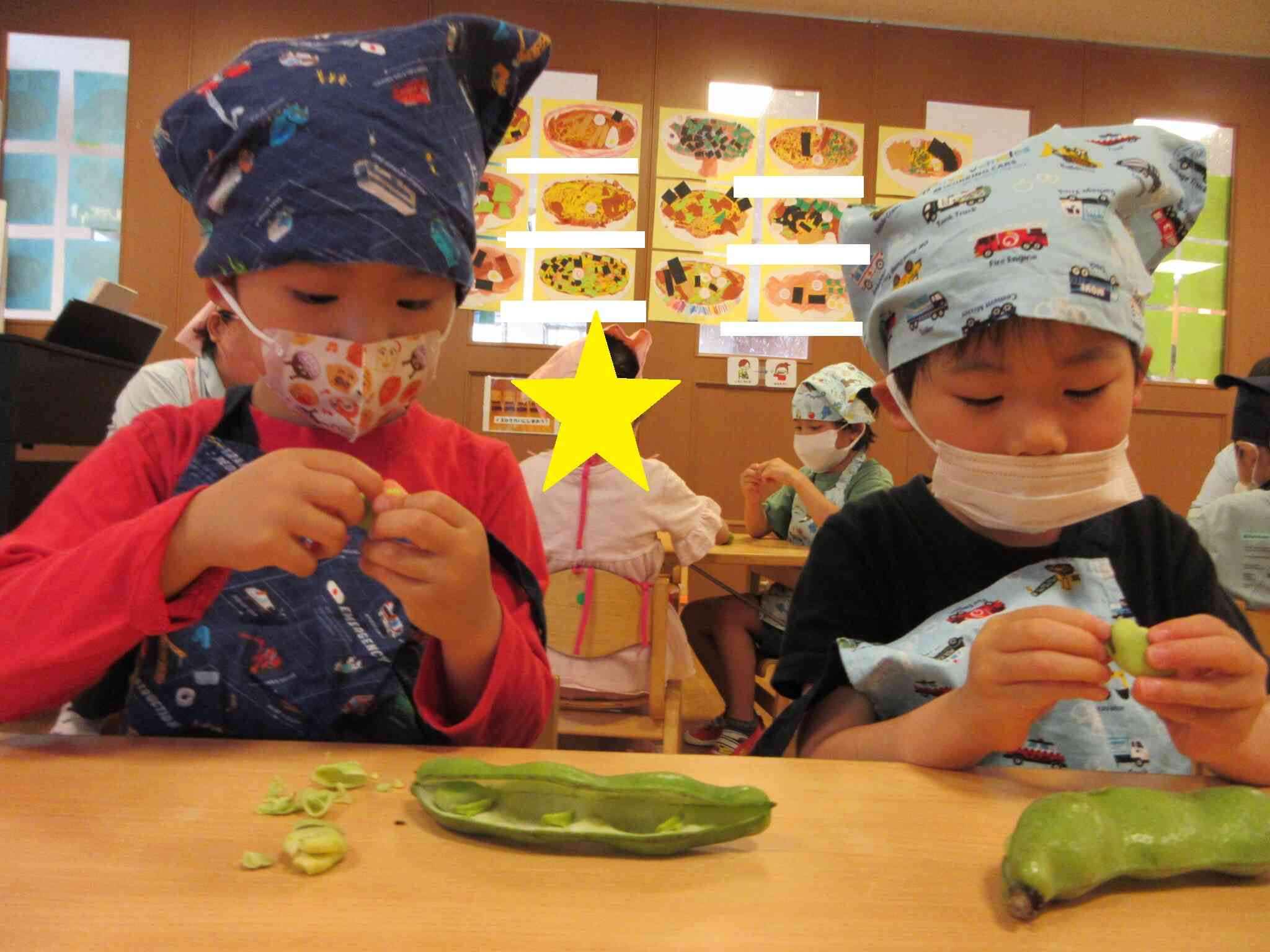5歳児　きりん組　食育