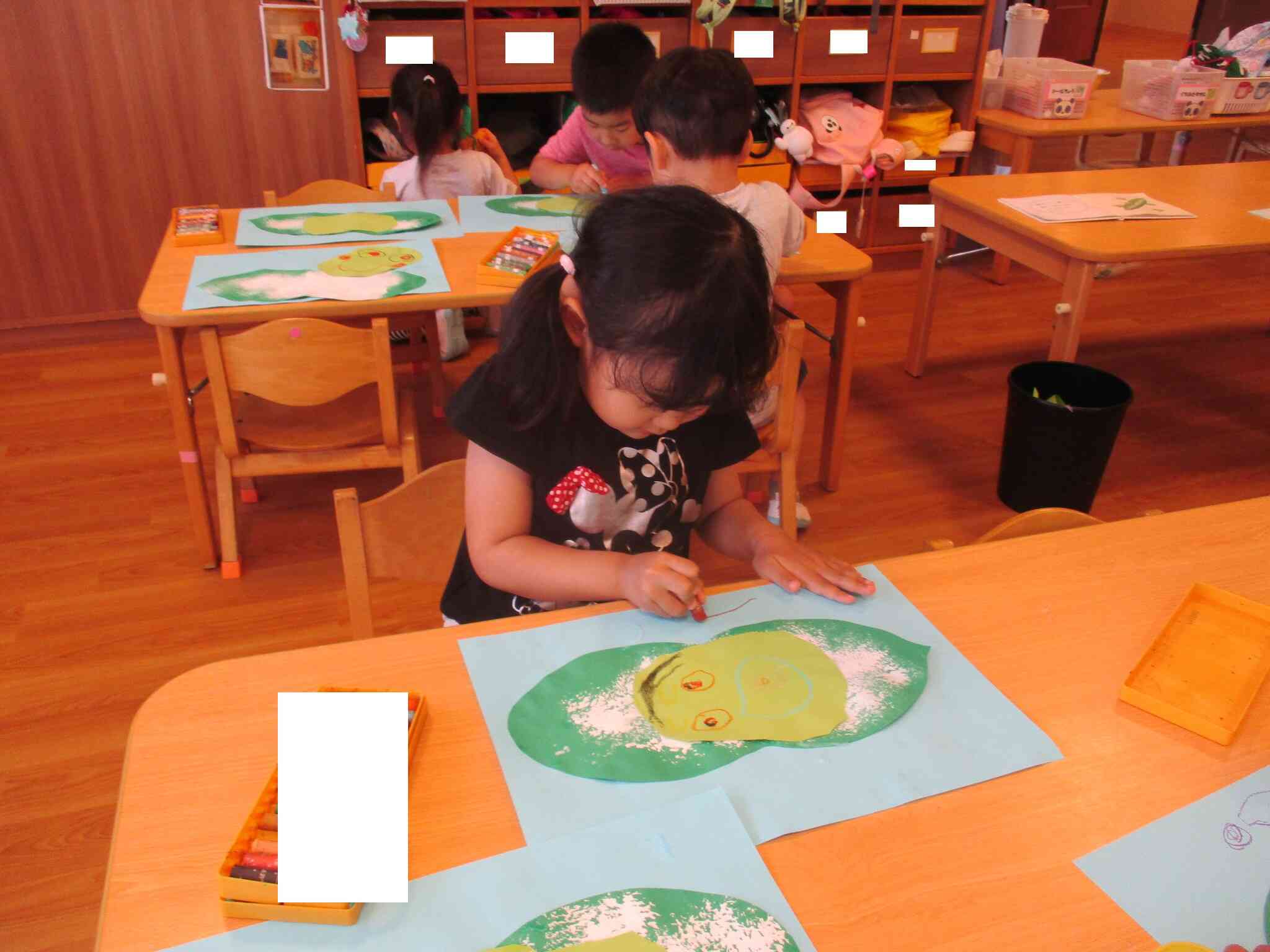 4歳児　ぱんだ組　5月製作