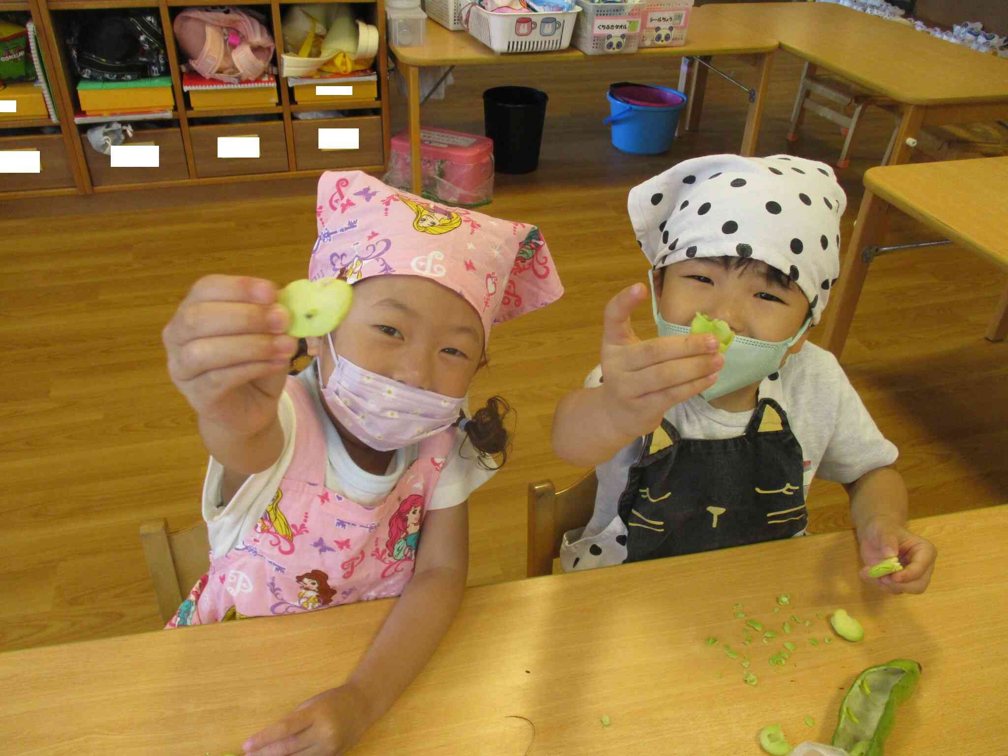 4歳児　ぱんだ組　食育