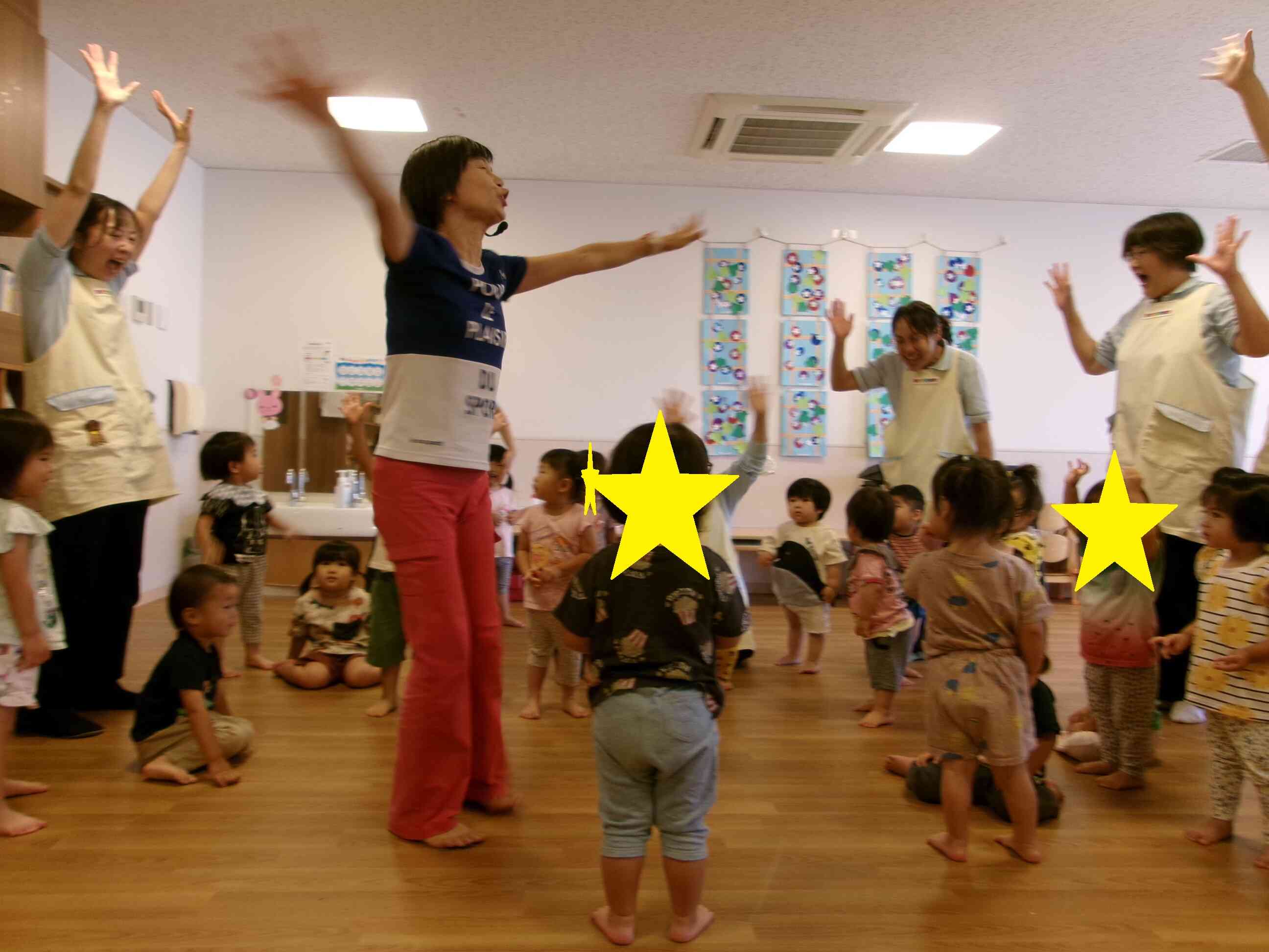 あけみ先生と遊びましょう！①　0,1,2歳児クラス