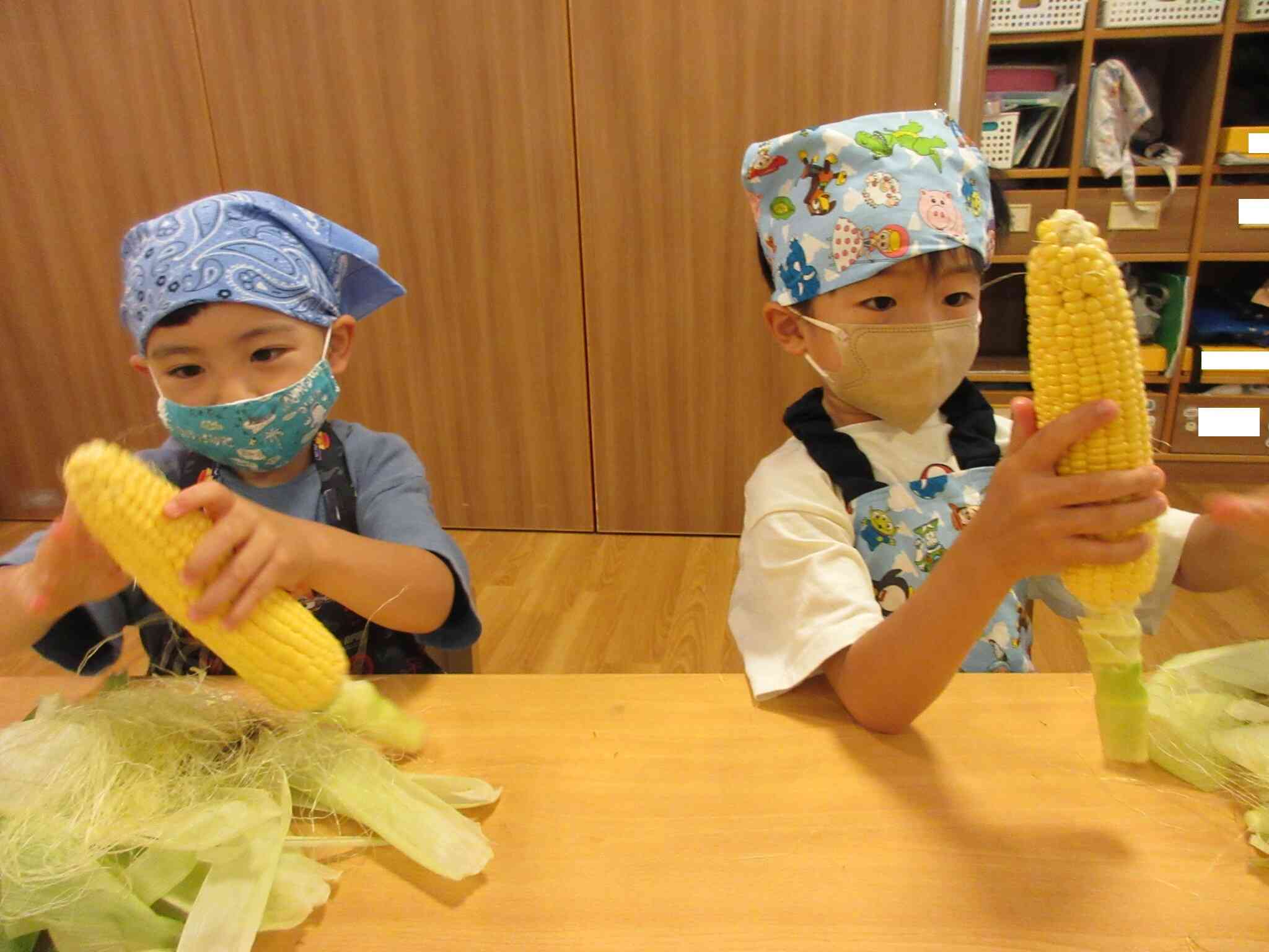 5歳児　きりん組　食育
