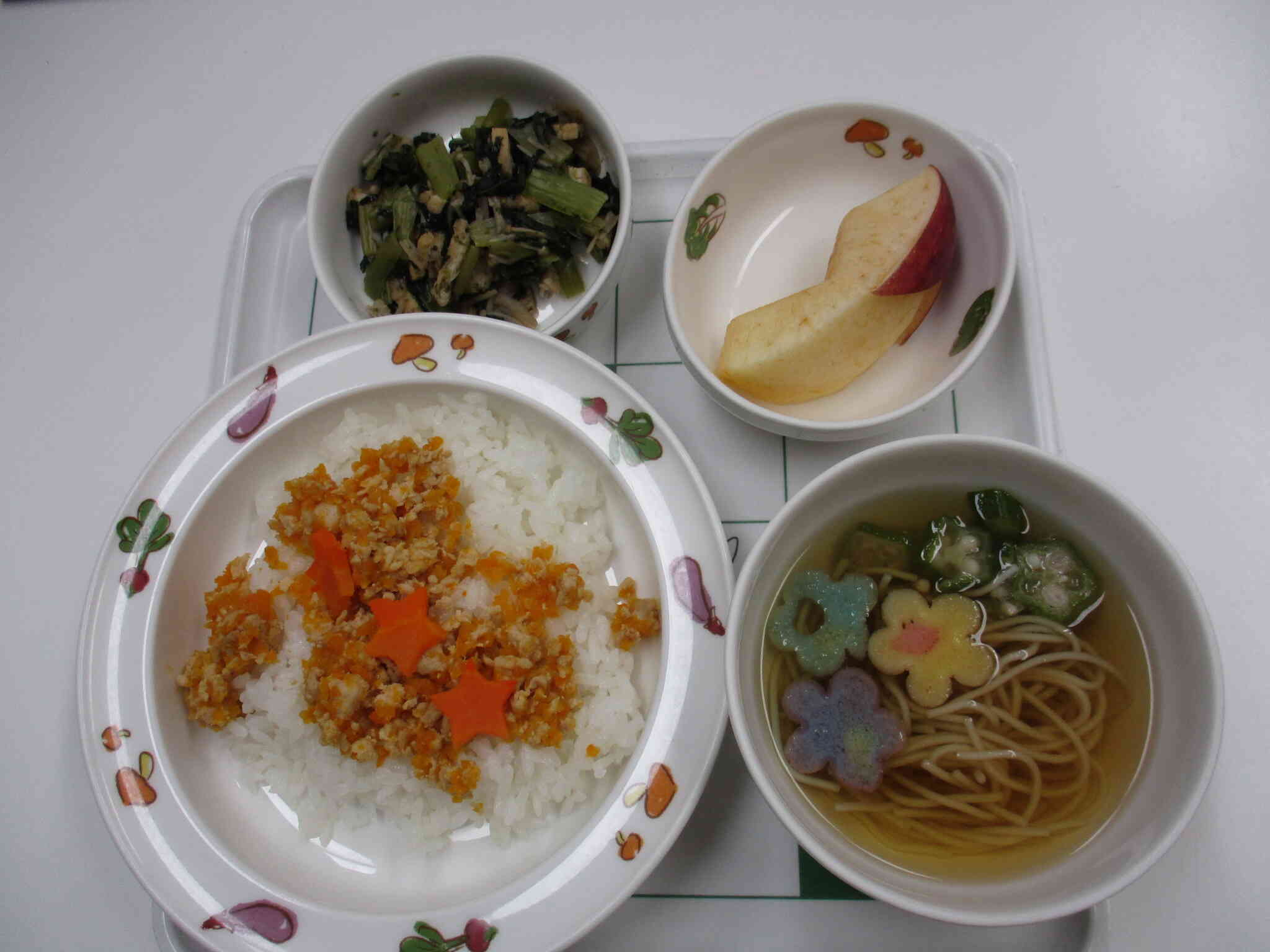 七夕のお昼ごはん