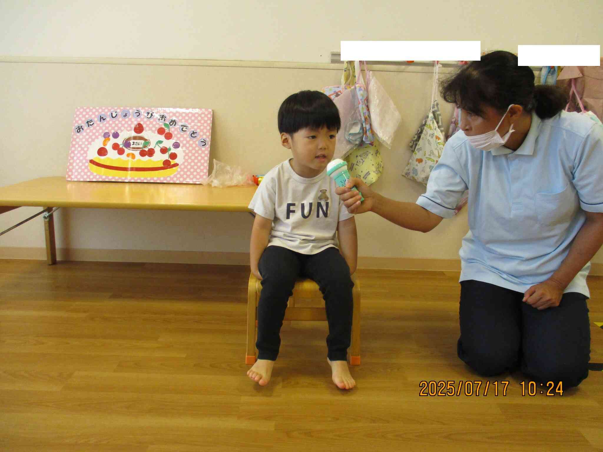 3歳、おめでとう～☆