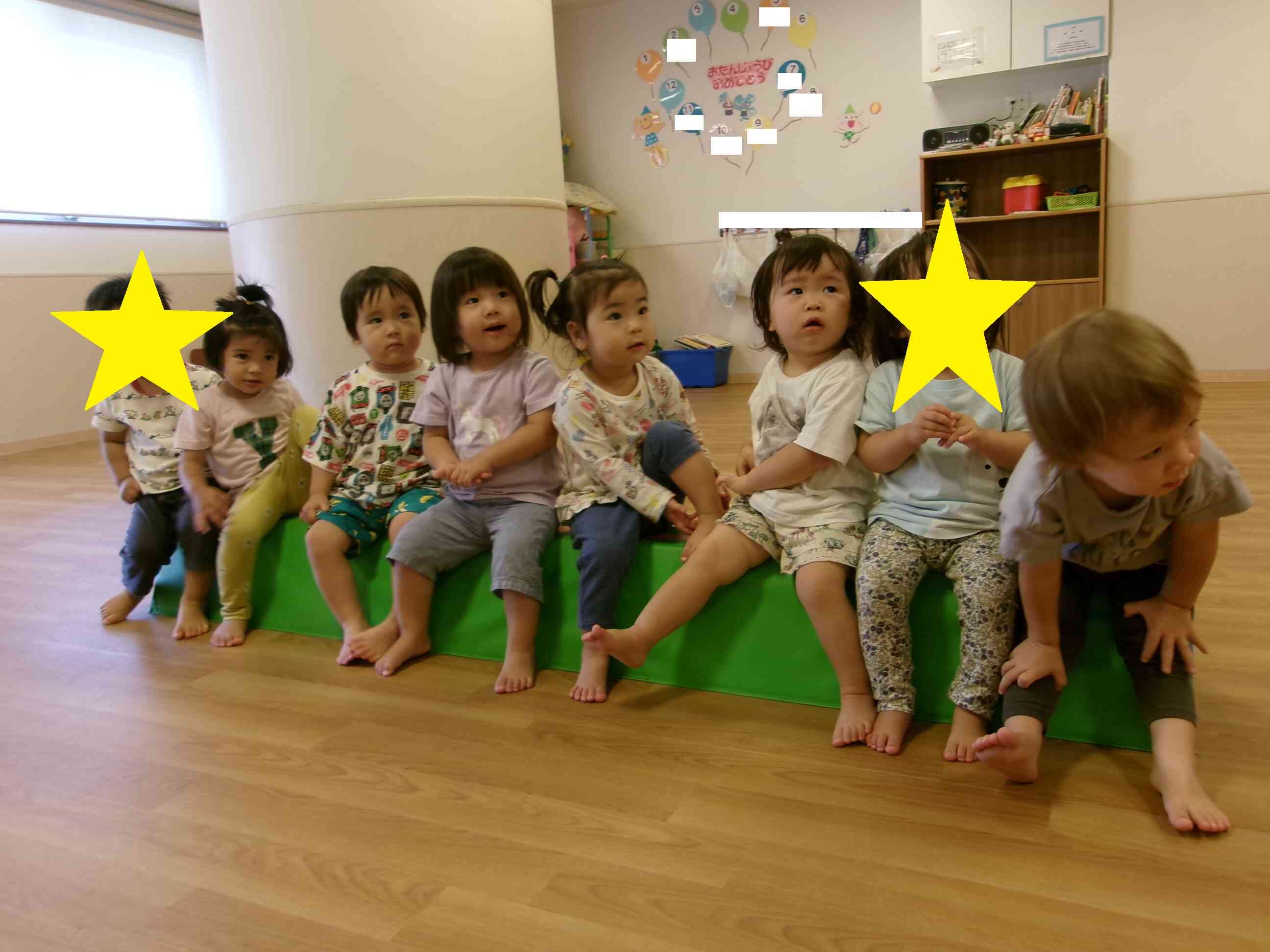 １歳児クラス　室内遊び②