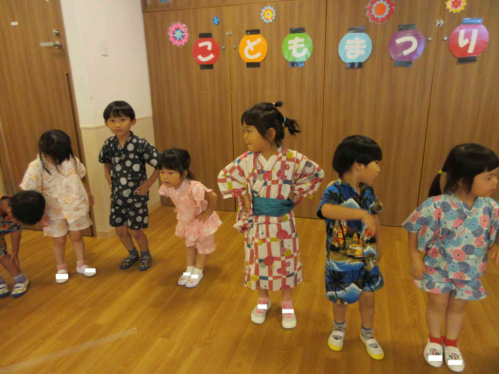 みんなで盆踊り♪