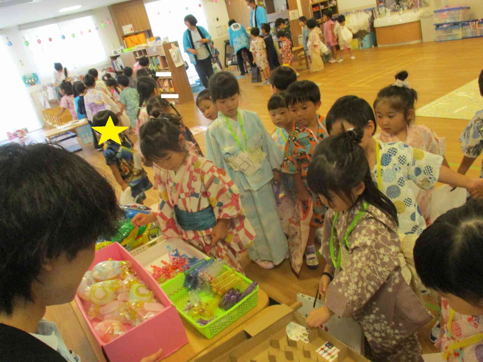 何の景品が当たるかな～！