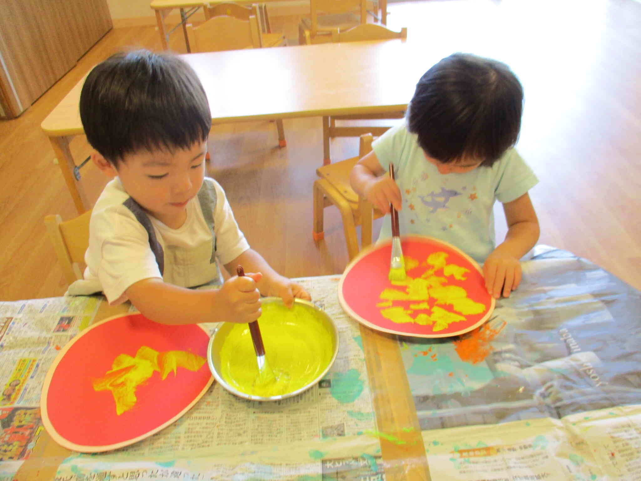 みんなでピザ作り！！