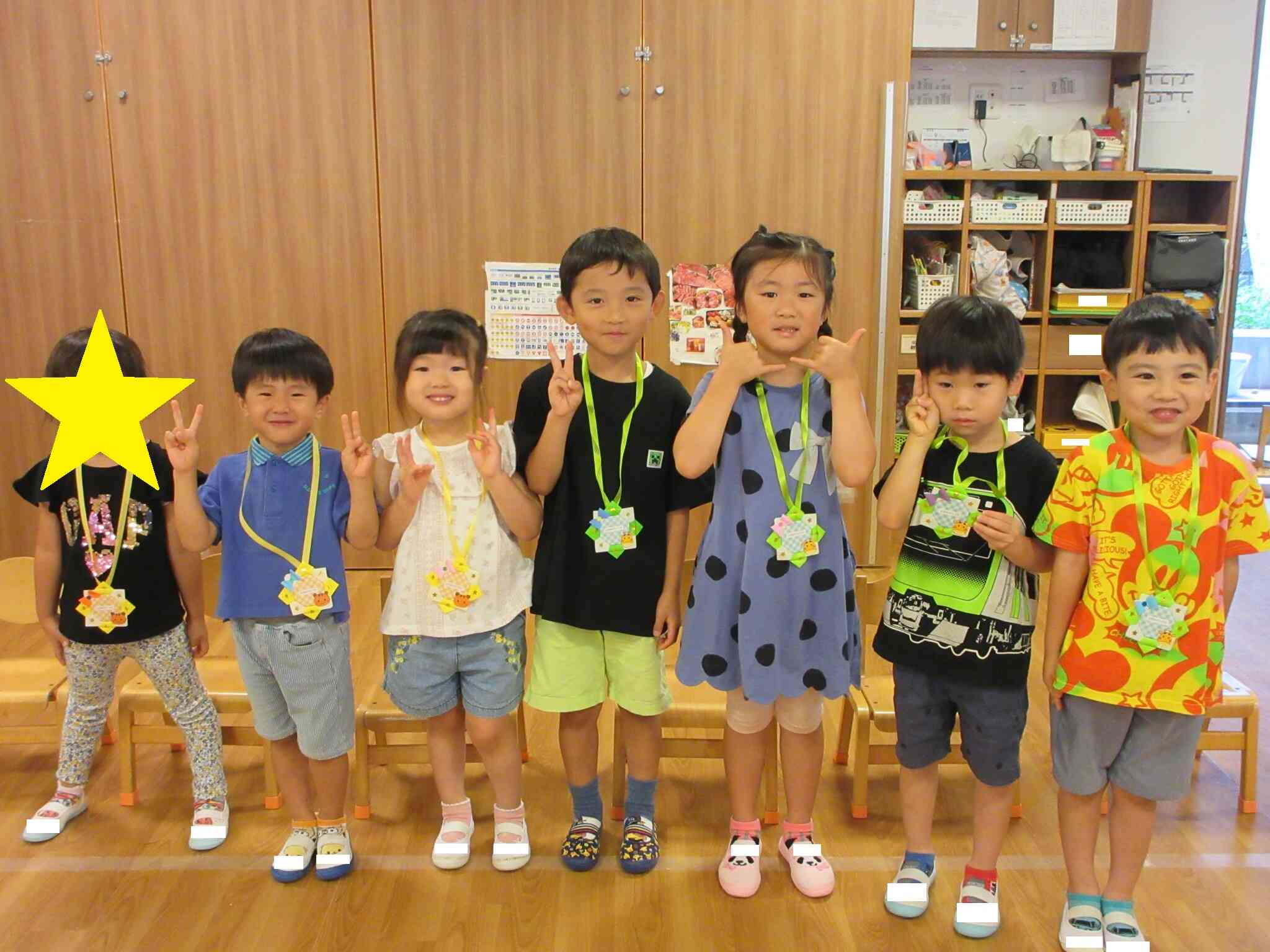 3，4，5歳児　９月誕生会