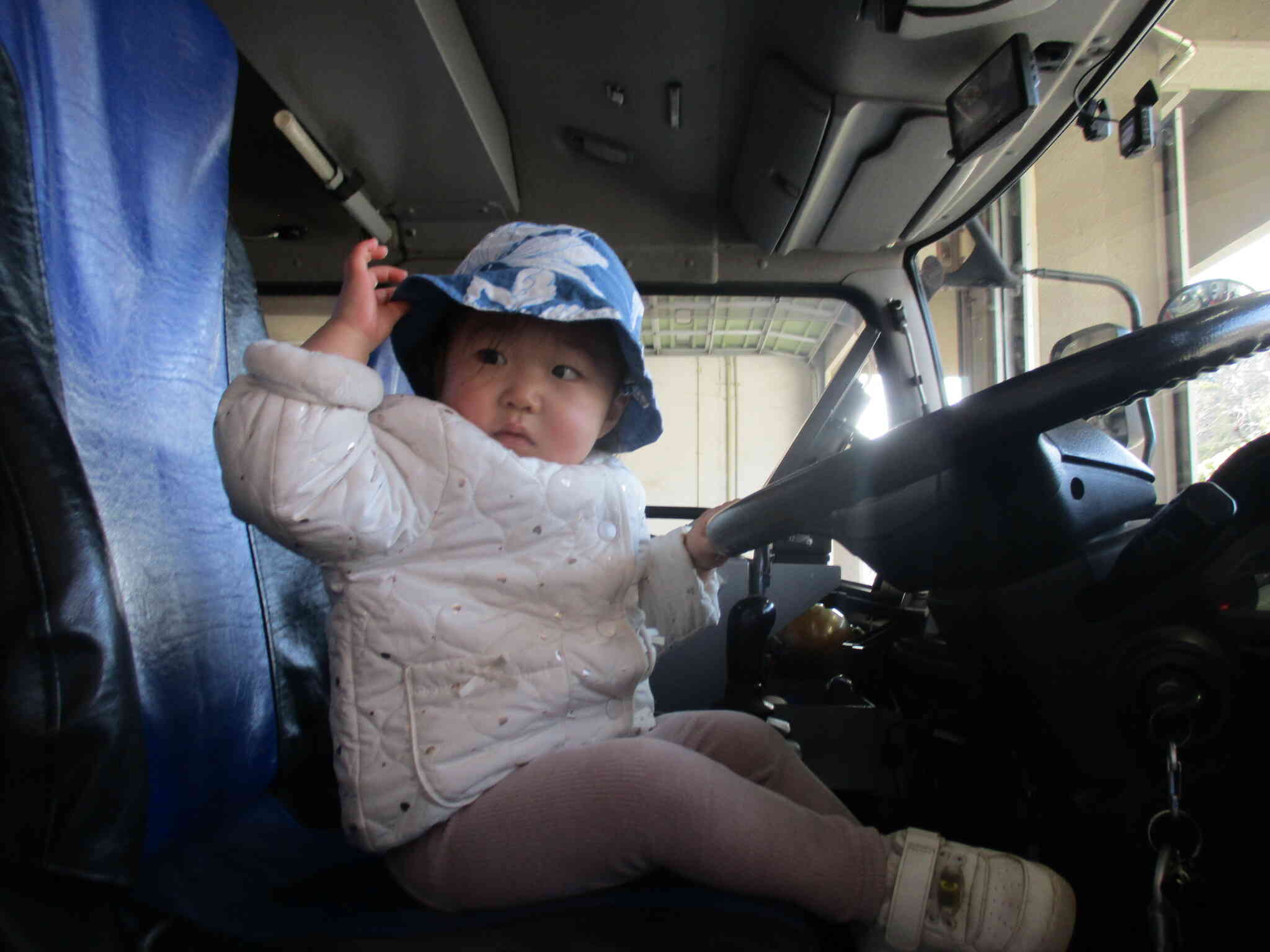 ０歳児クラス　ひよこ組　消防署