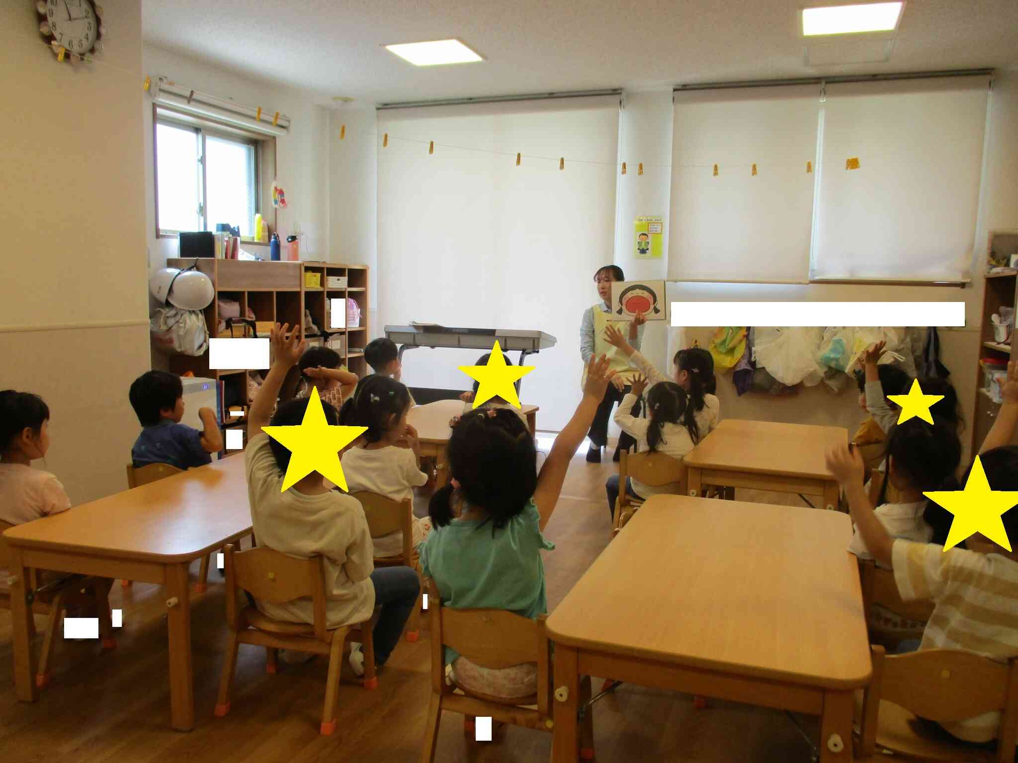 歯磨きのお勉強中！！