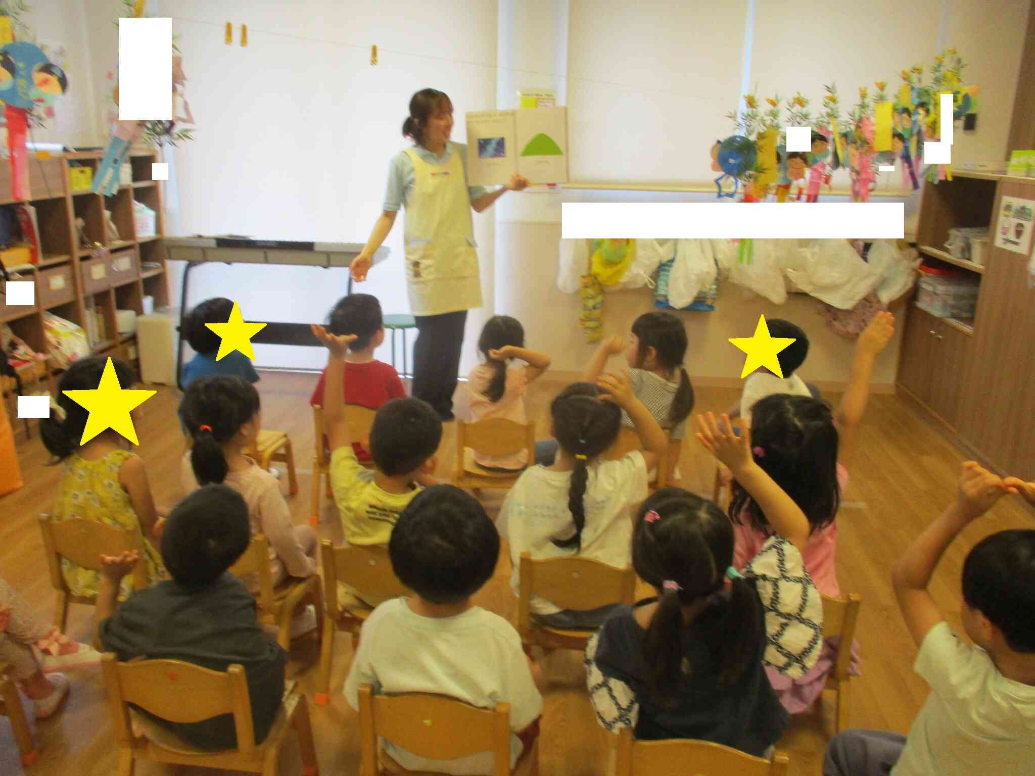 ４歳児クラス　ぱんだ組　七夕