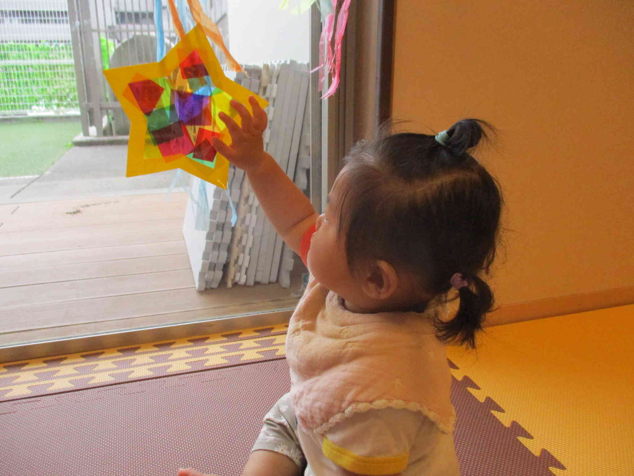 0歳児　ひよこ組　七夕会