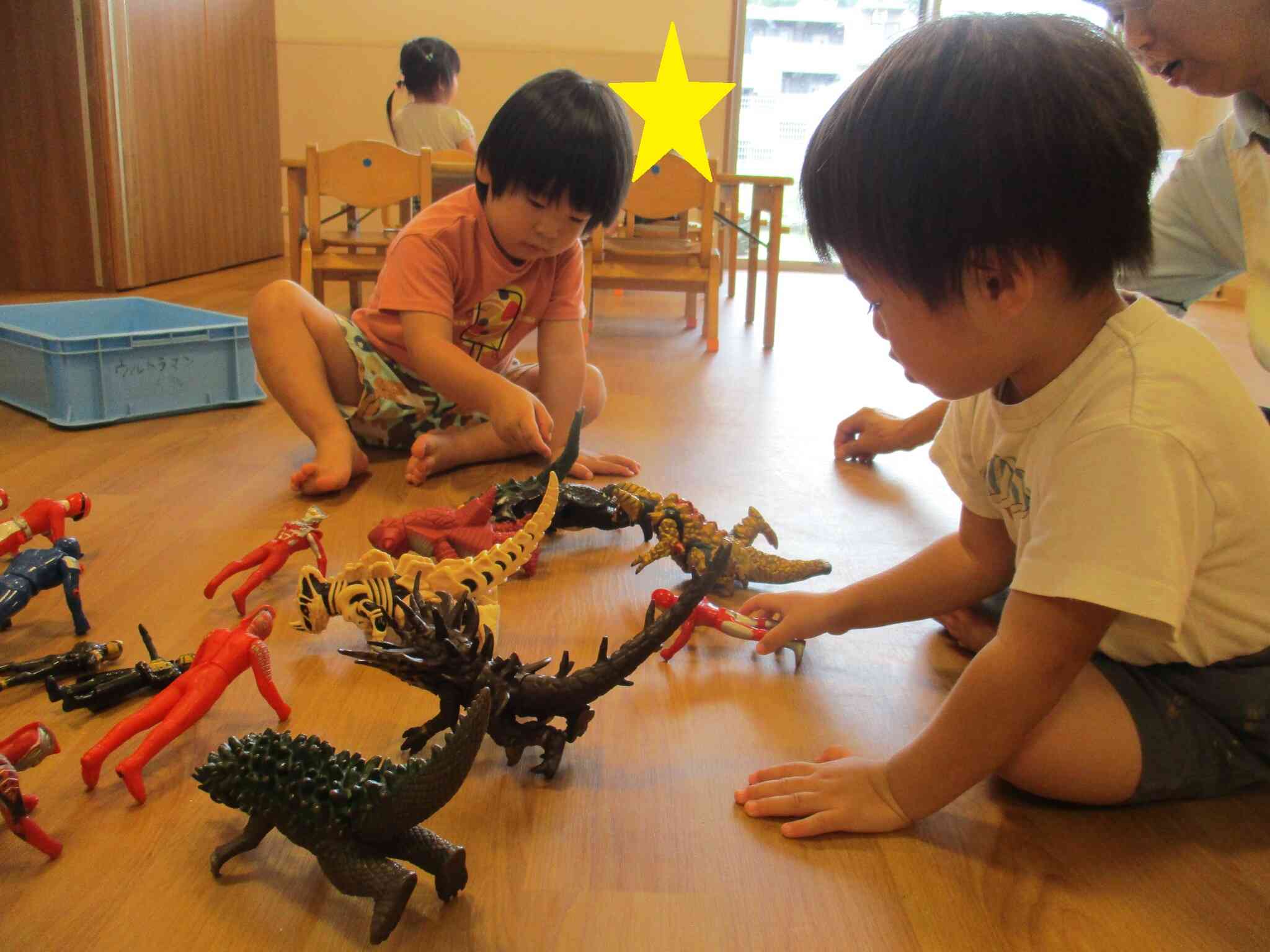 2歳児クラス　うさぎ組　ある日の一コマ☆