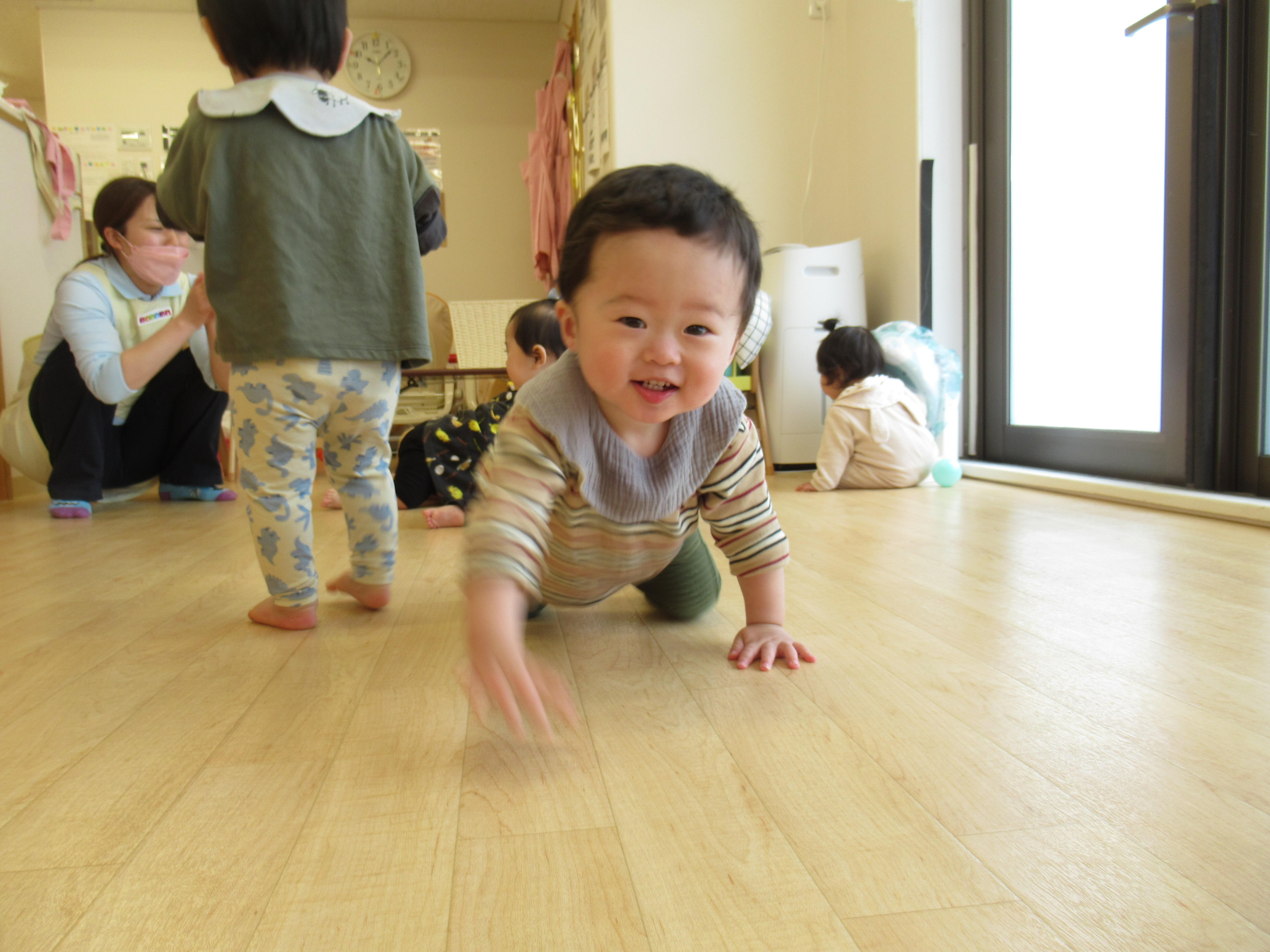 ぼく早いでしょ！